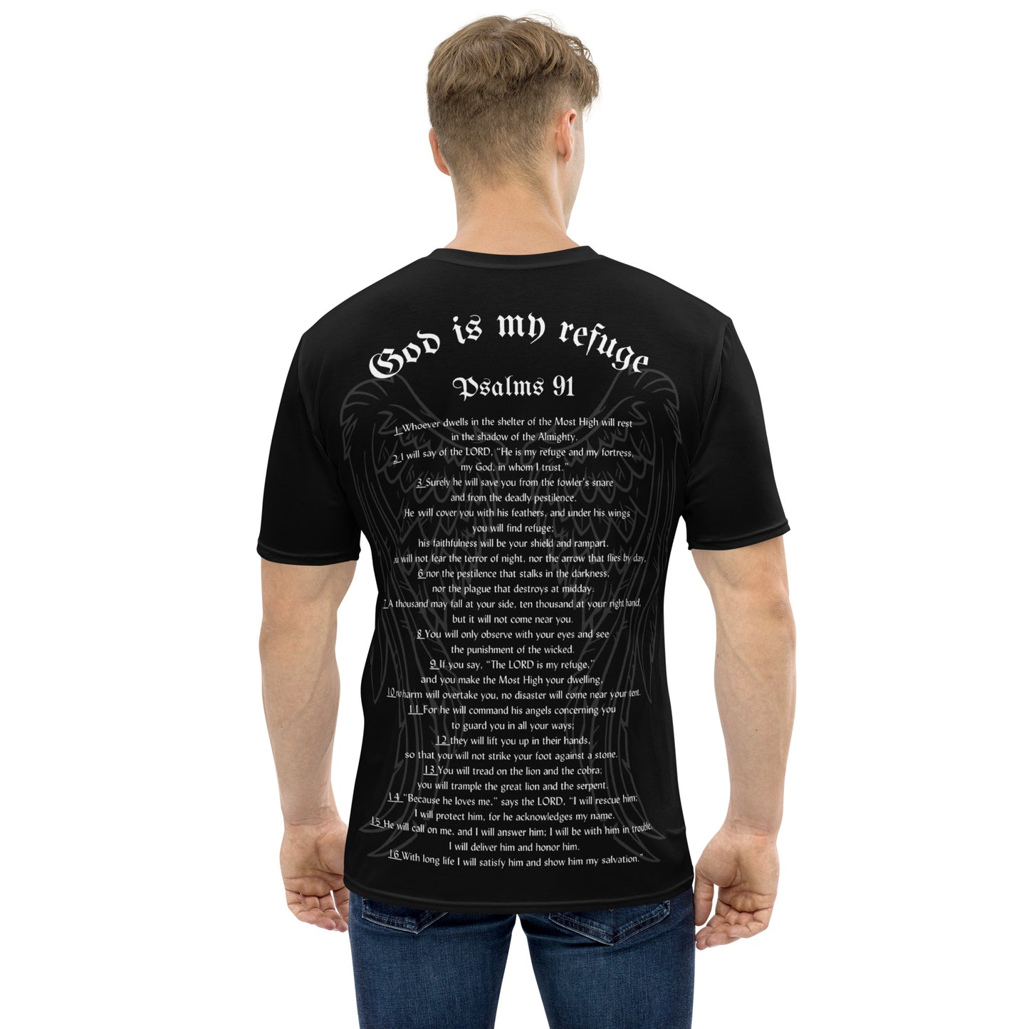 Psalms 91 Men's t-shirt