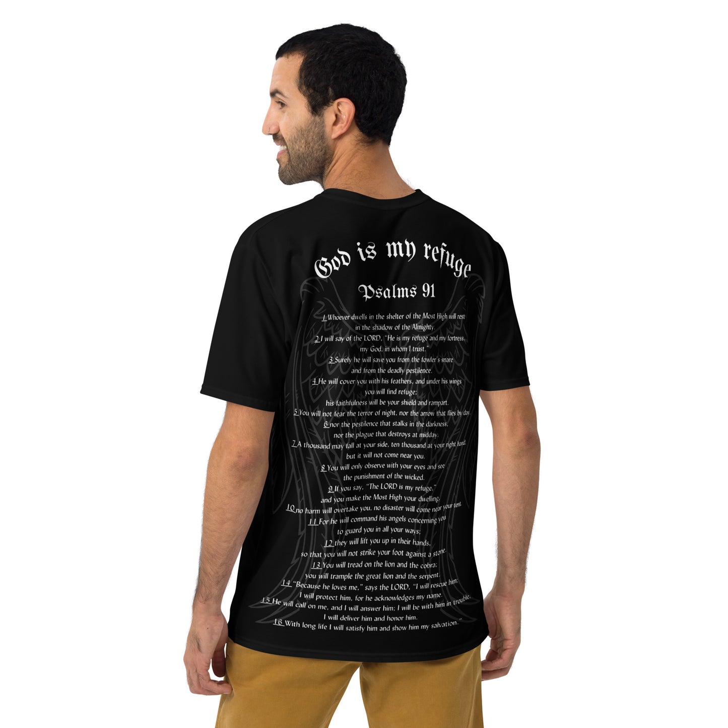 Psalms 91 Men's t-shirt