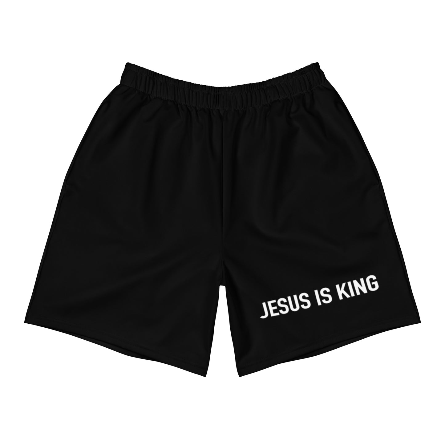 Jesus Is King Men's Recycled Athletic Shorts