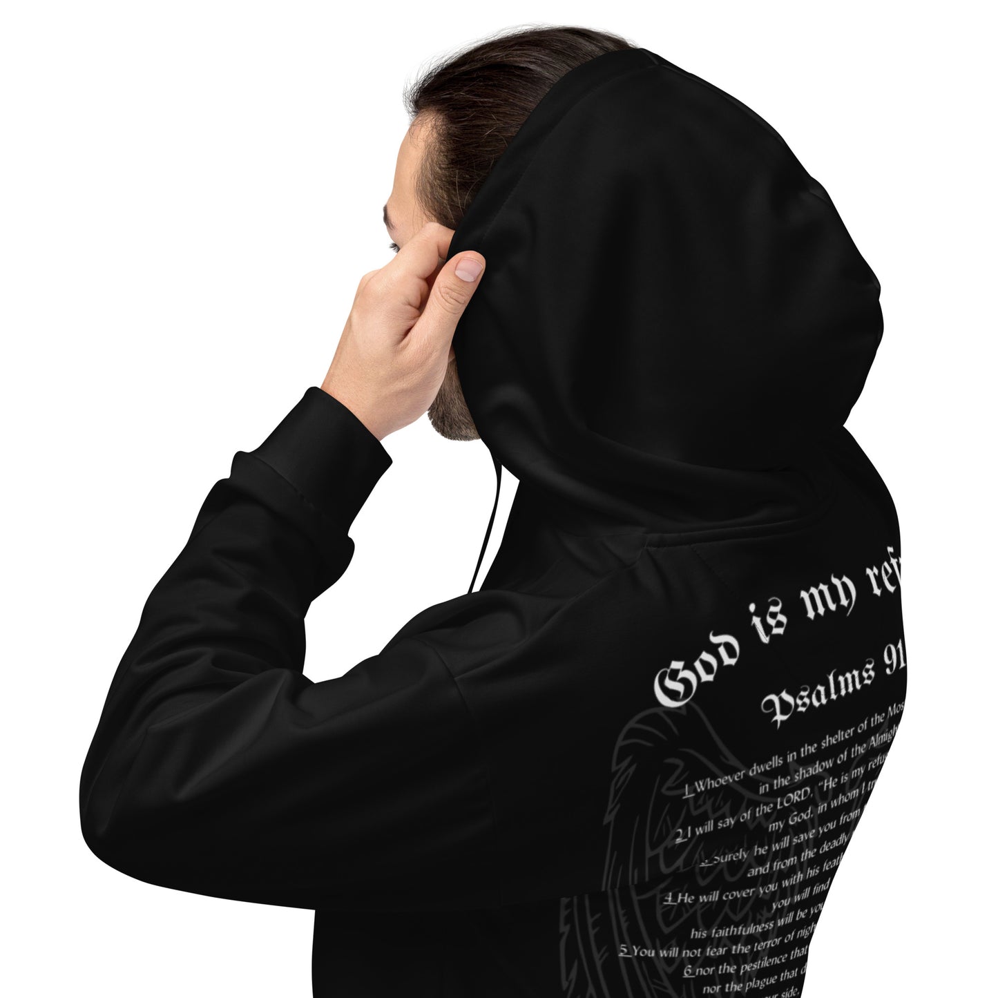 Psalm 91 Men's Hoodie