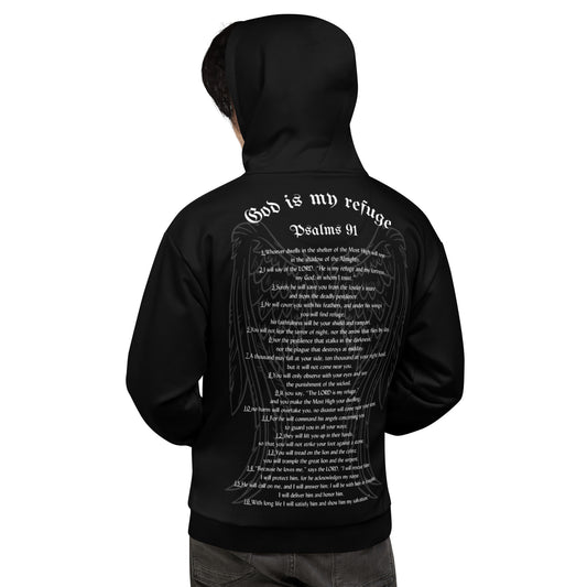 Psalm 91 Men's Hoodie