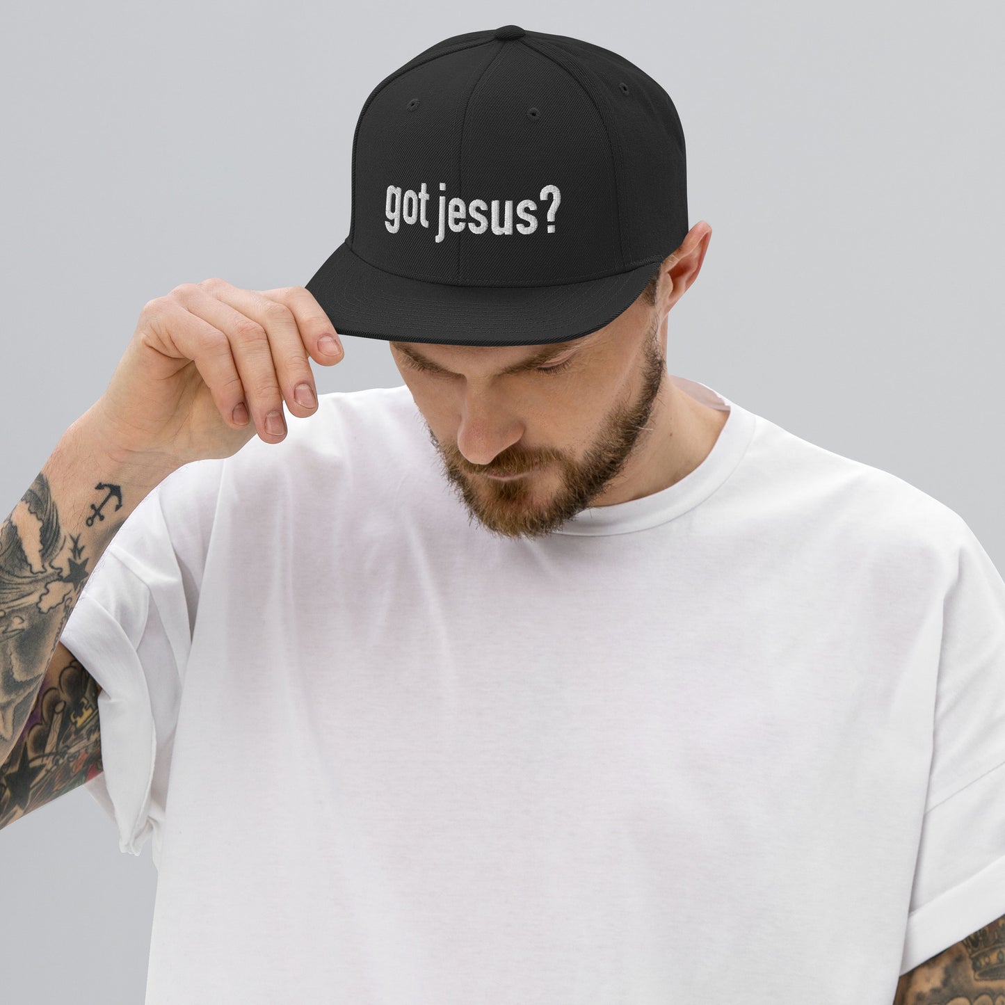 got jesus? Snapback Hat