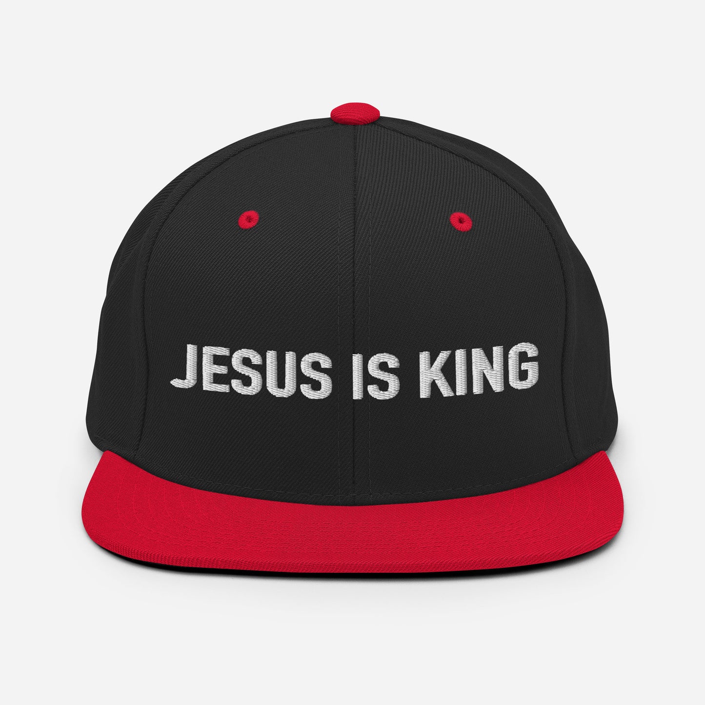 Jesus Is King Snapback Hat