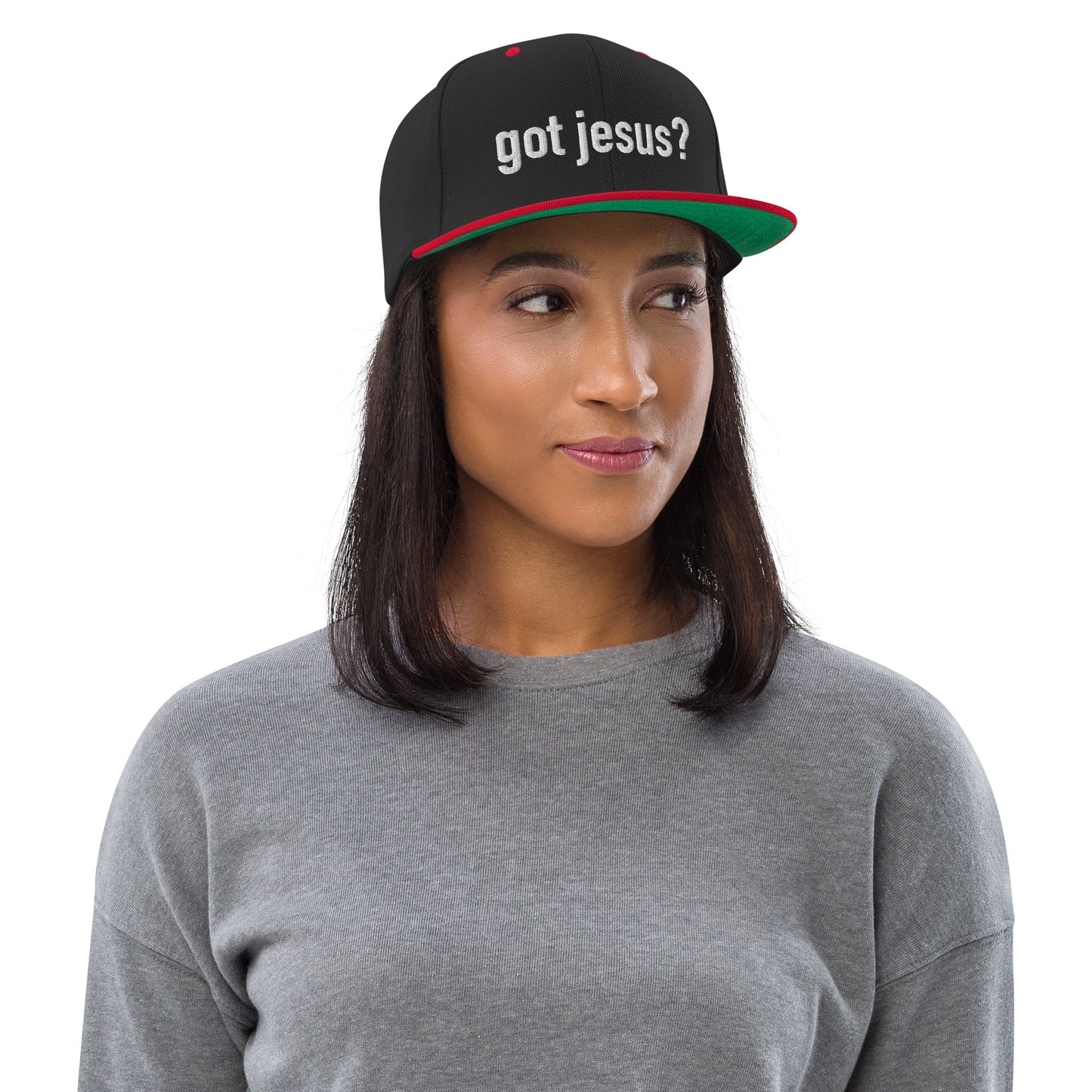 got jesus? Snapback Hat