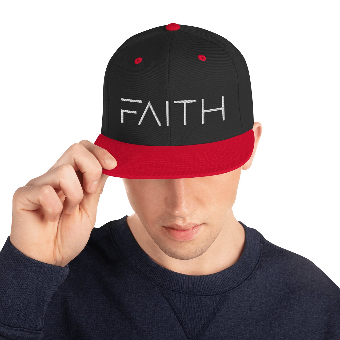 Faith (Word Only) Snapback Hat