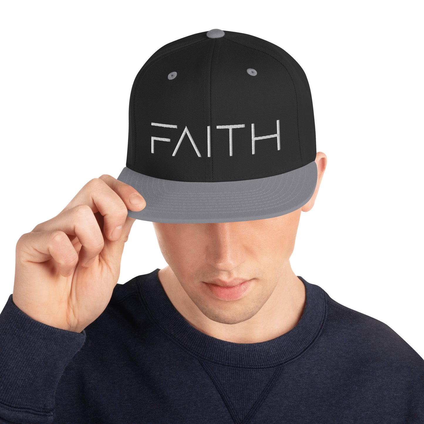 Faith (Word Only) Snapback Hat