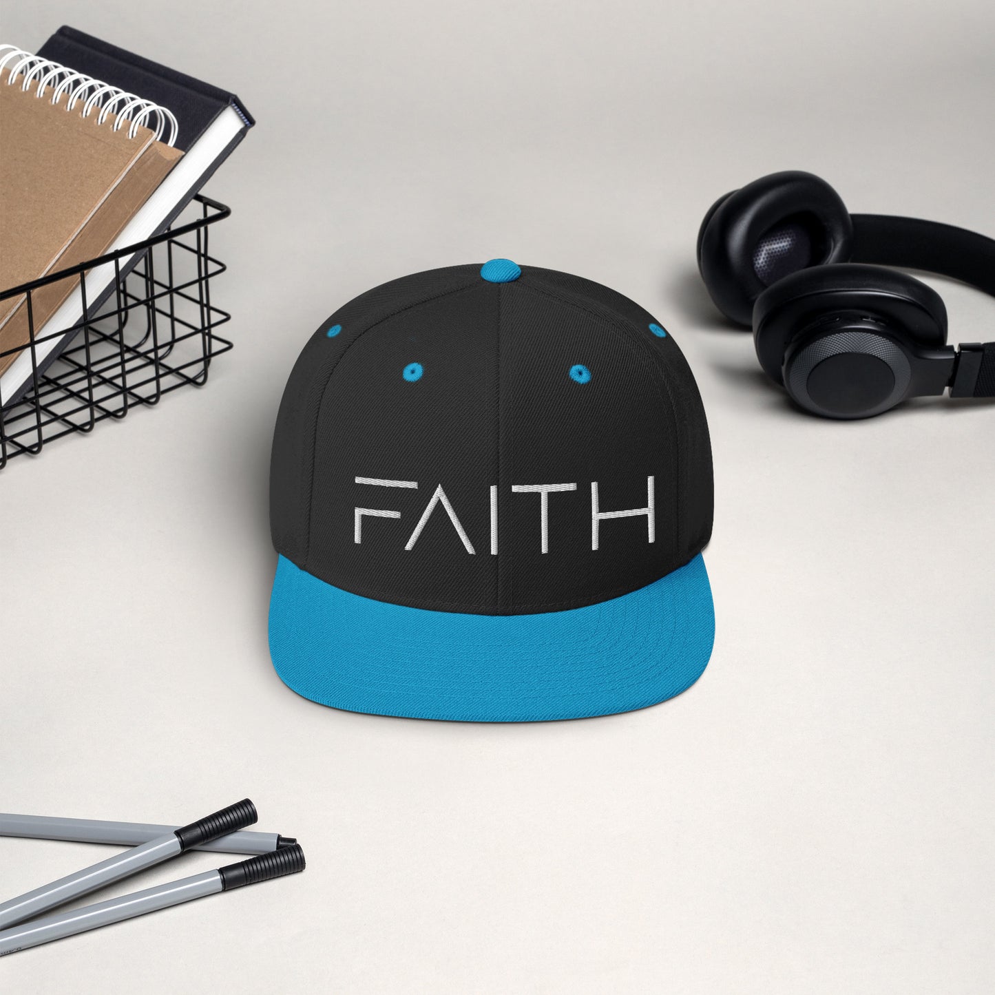 Faith (Word Only) Snapback Hat