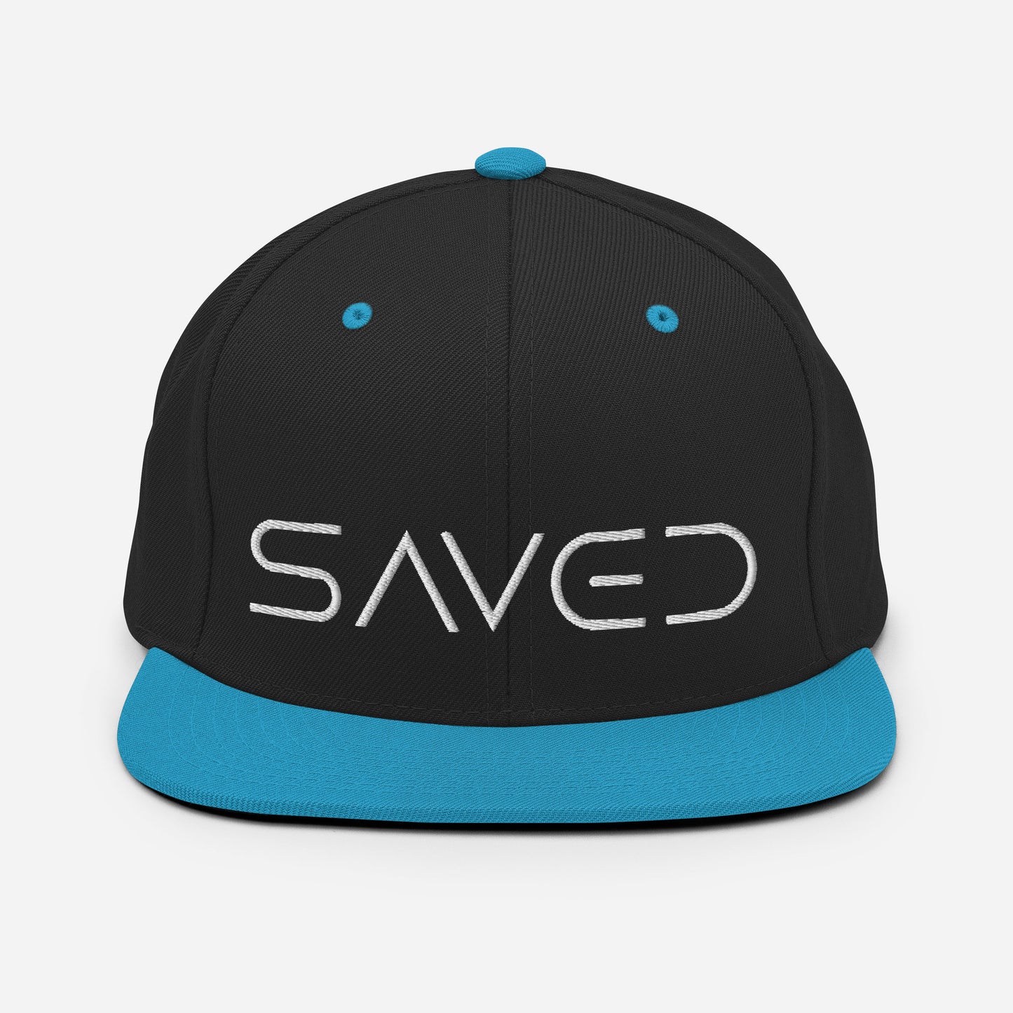 Saved (Word Only) Snapback Hat