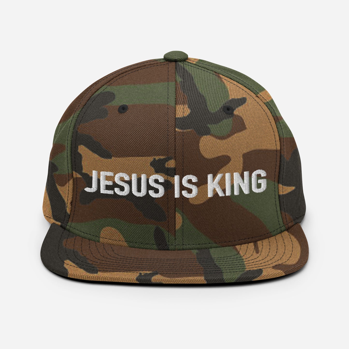 Jesus Is King Snapback Hat