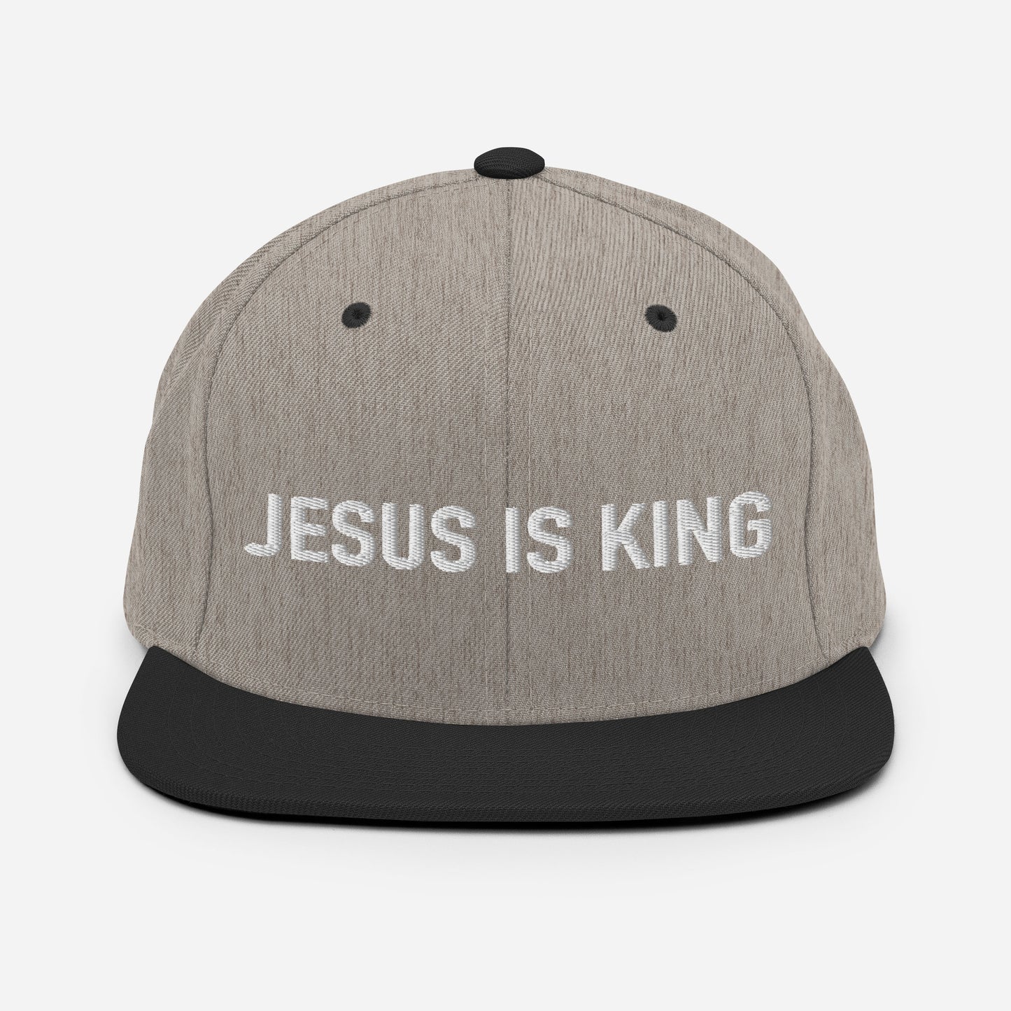 Jesus Is King Snapback Hat