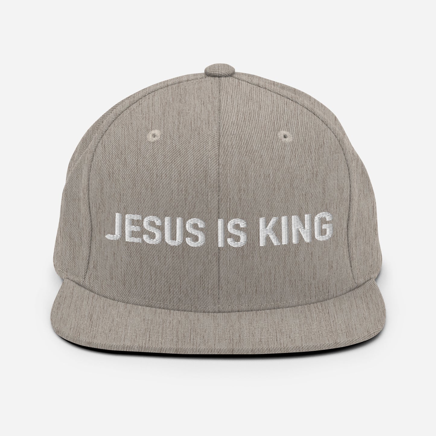 Jesus Is King Snapback Hat