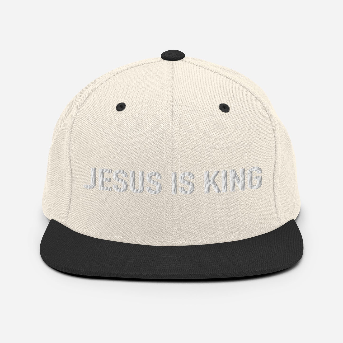 Jesus Is King Snapback Hat