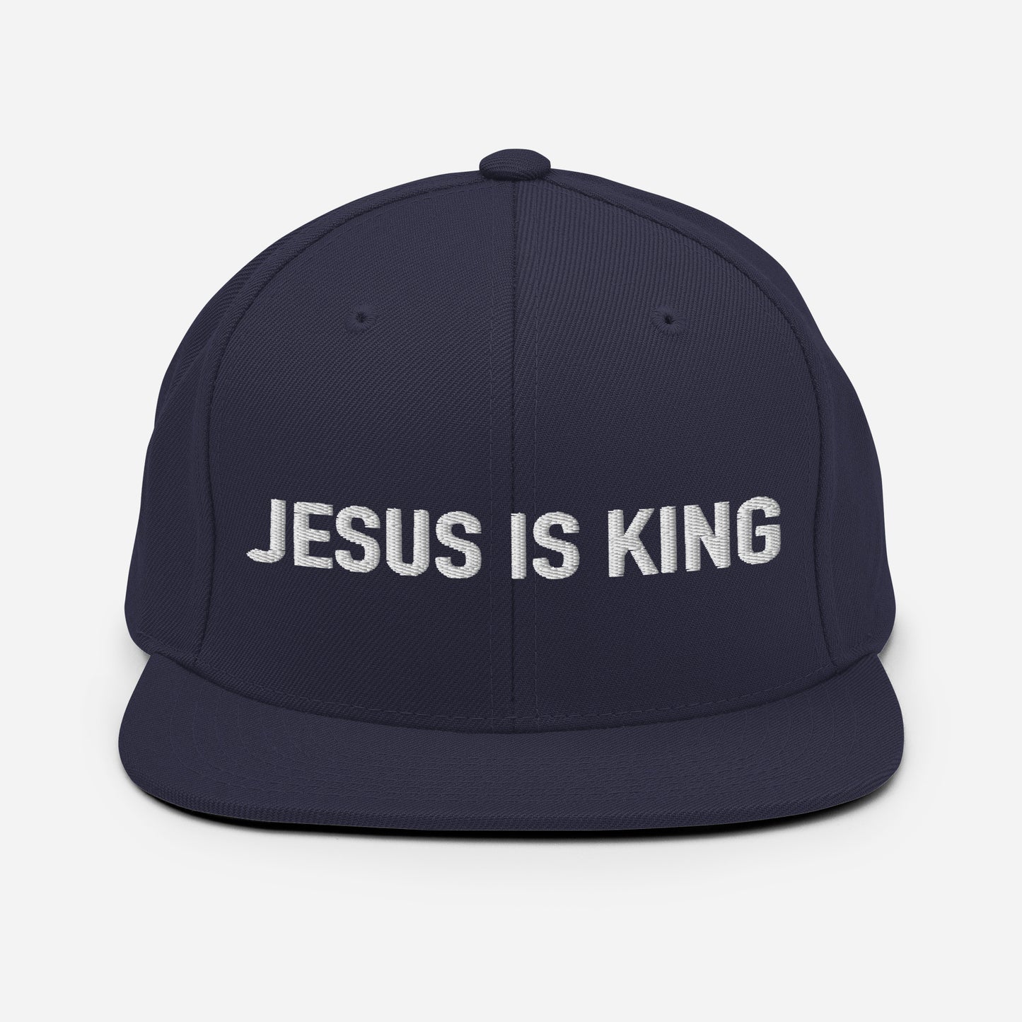 Jesus Is King Snapback Hat