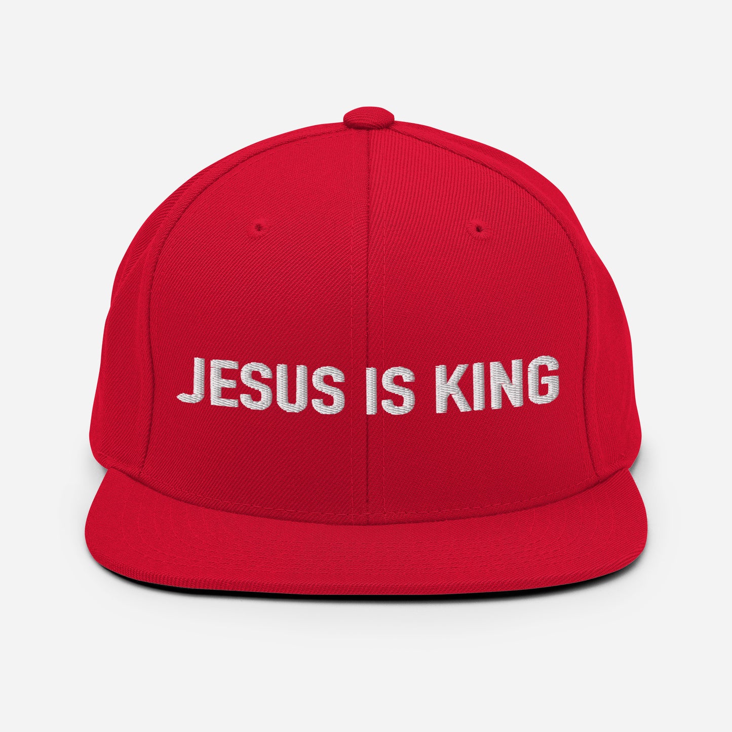 Jesus Is King Snapback Hat