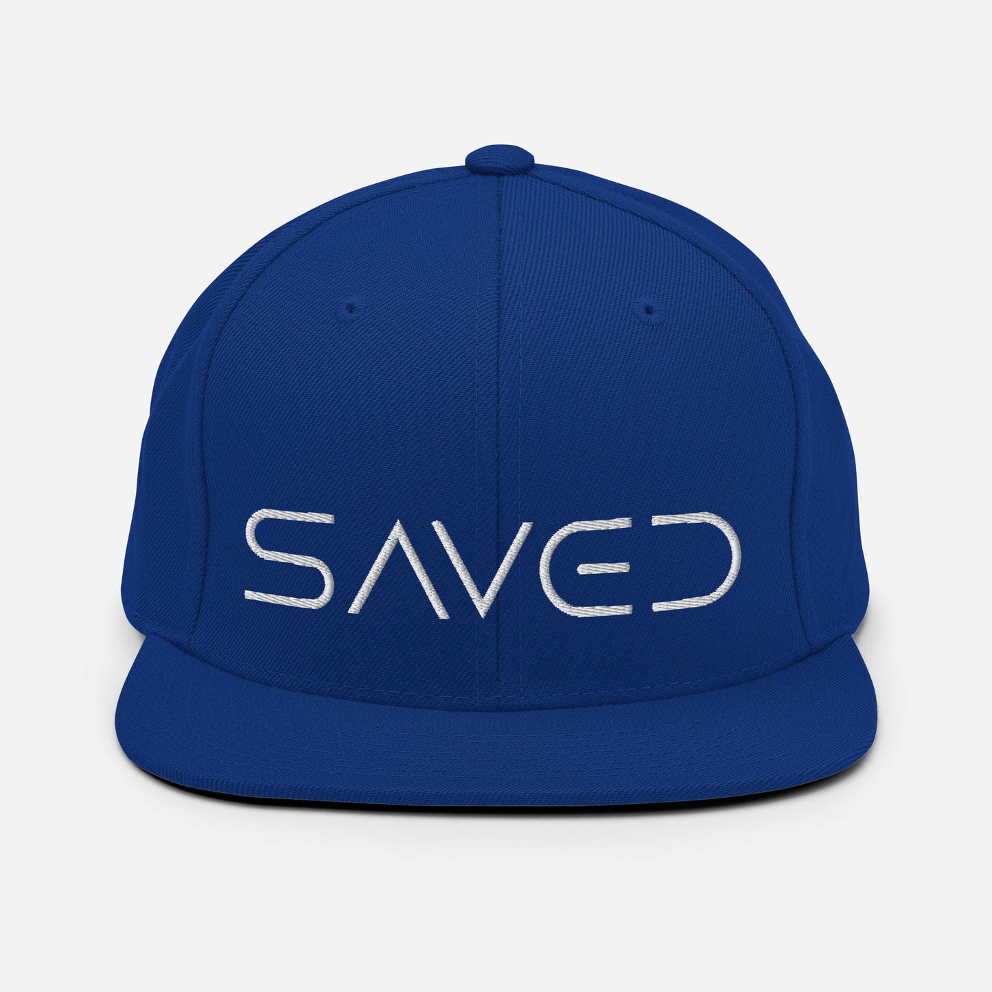 Saved (Word Only) Snapback Hat