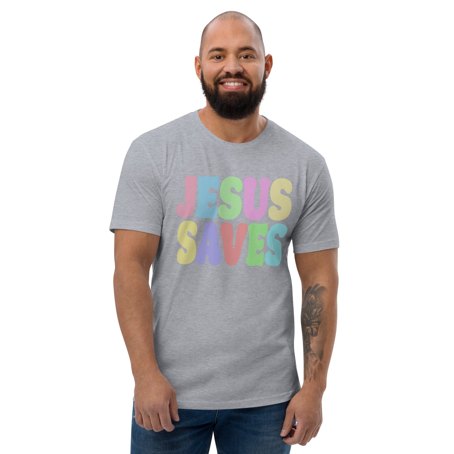 Jesus Saves Men's T-shirt