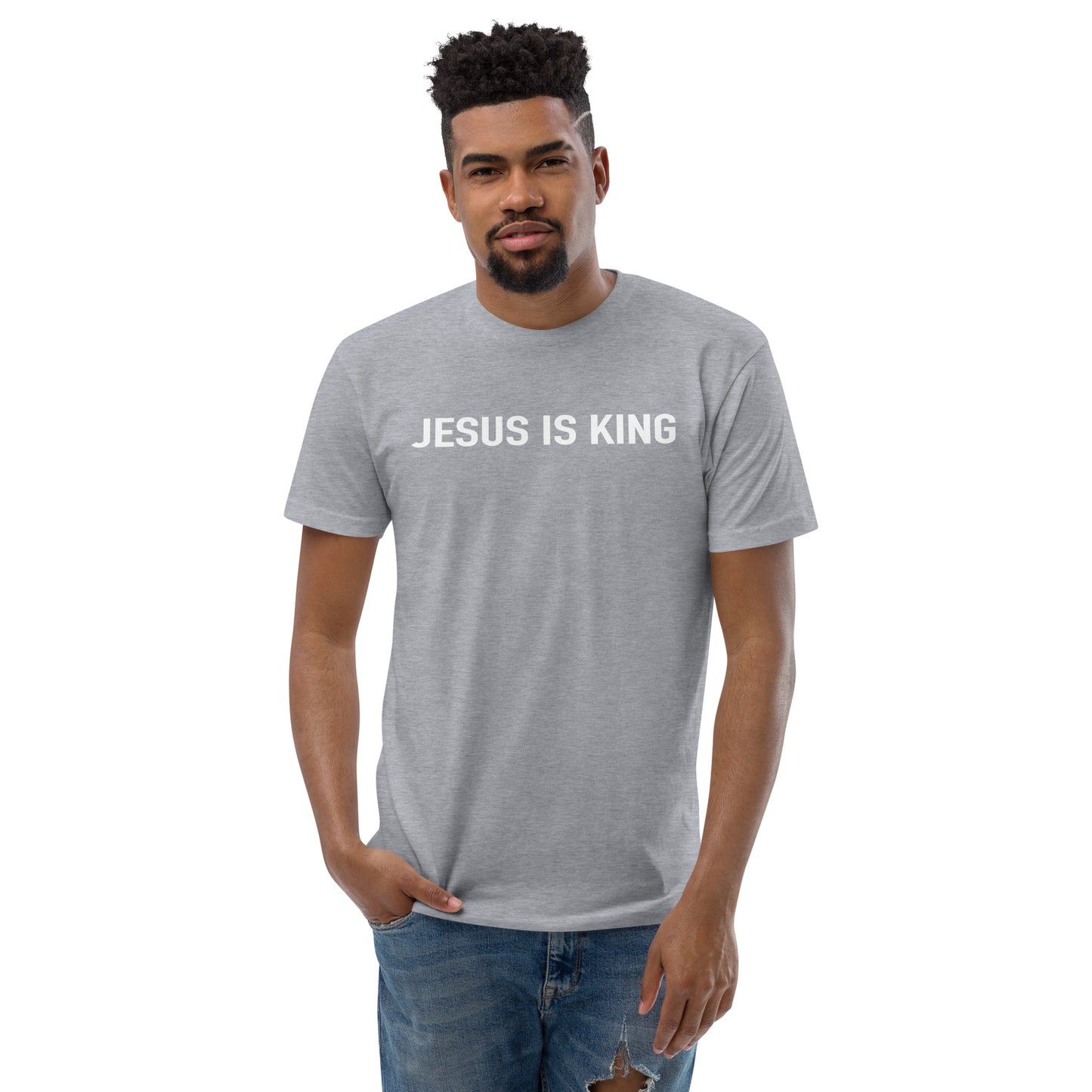 Jesus Is King Men's T-shirt