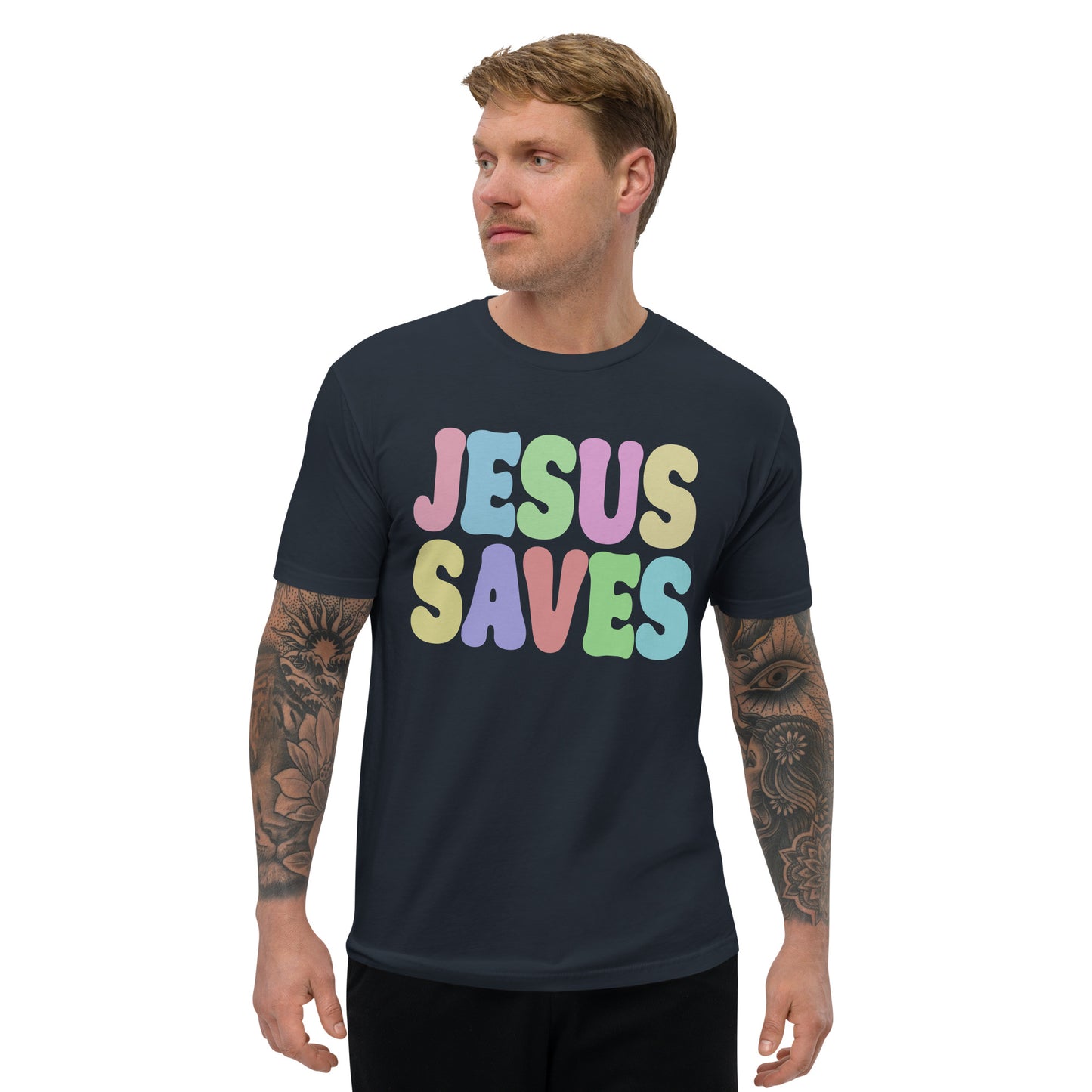 Jesus Saves Men's T-shirt