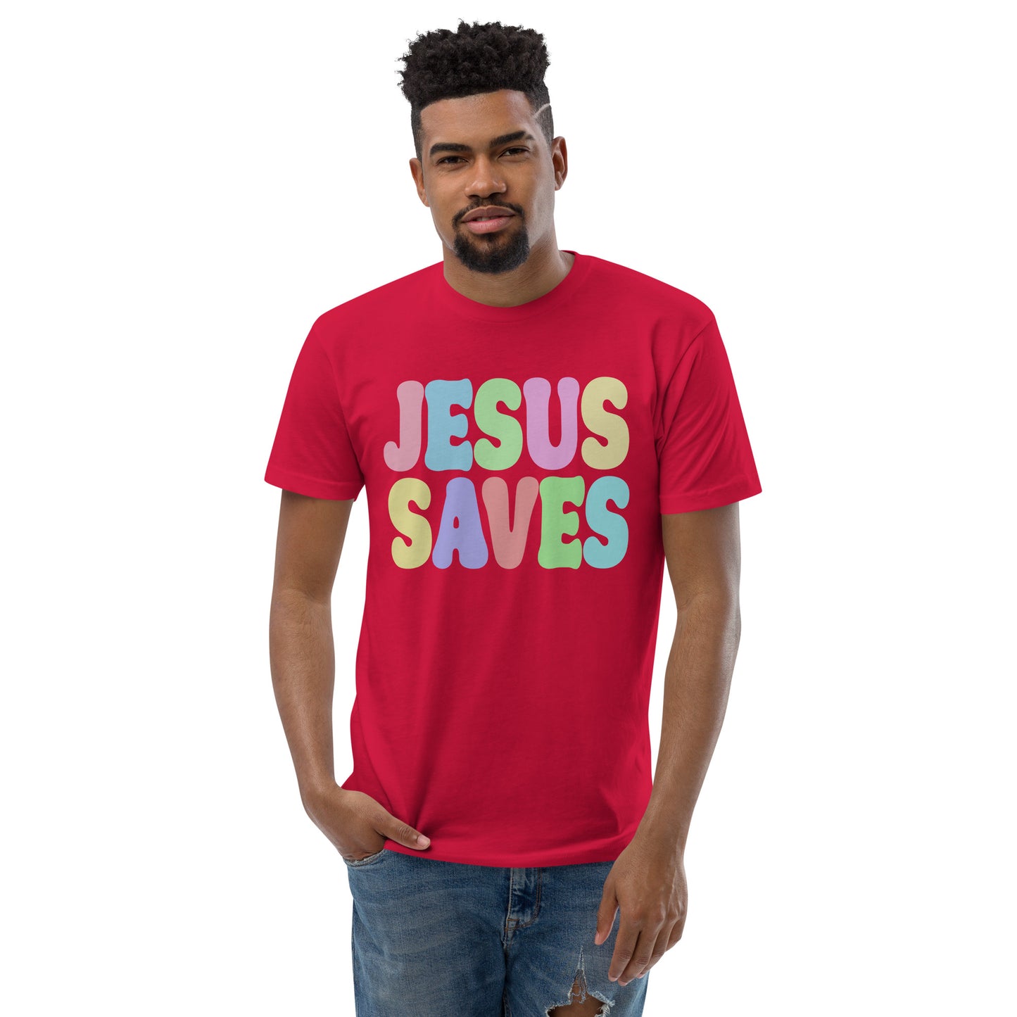 Jesus Saves Men's T-shirt