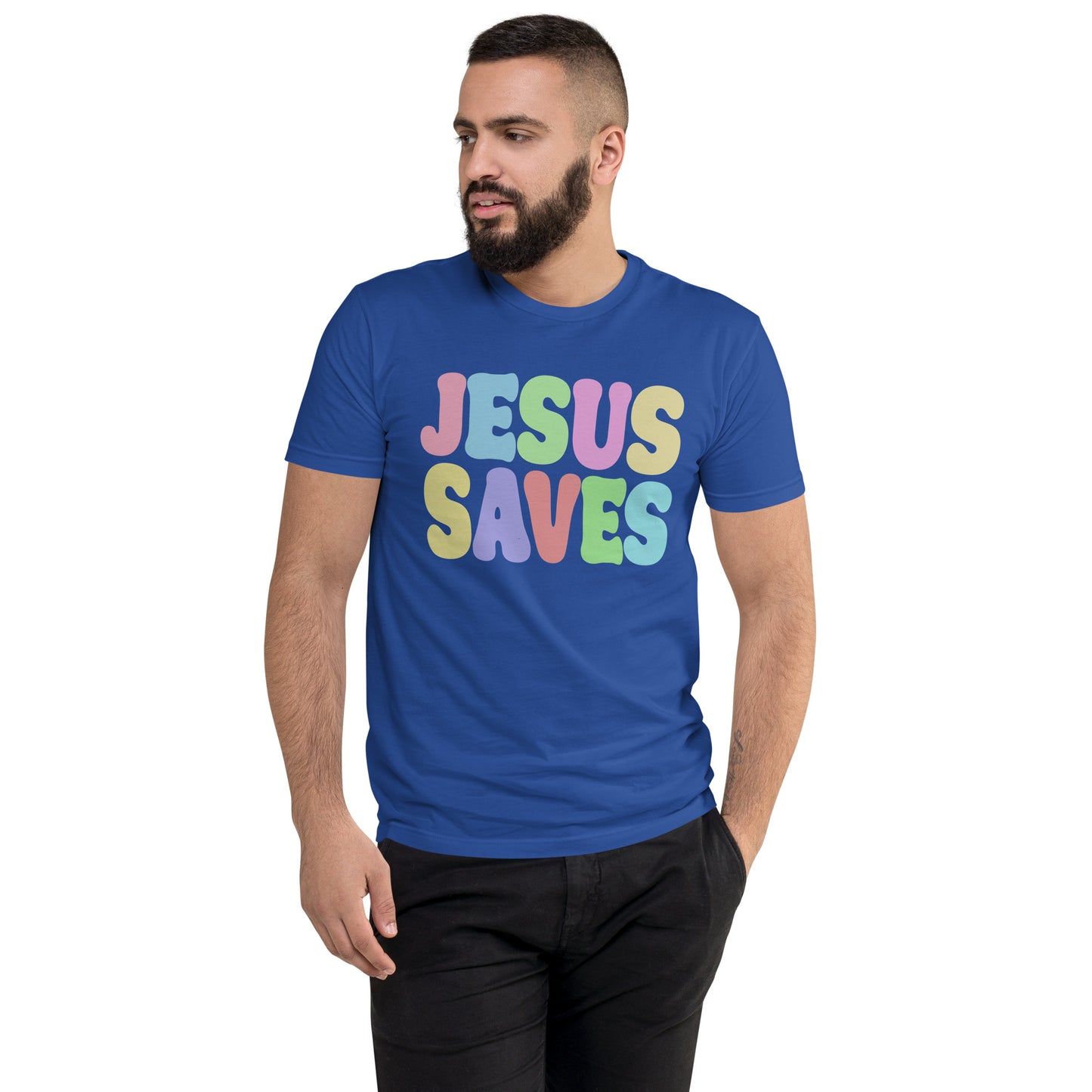 Jesus Saves Men's T-shirt