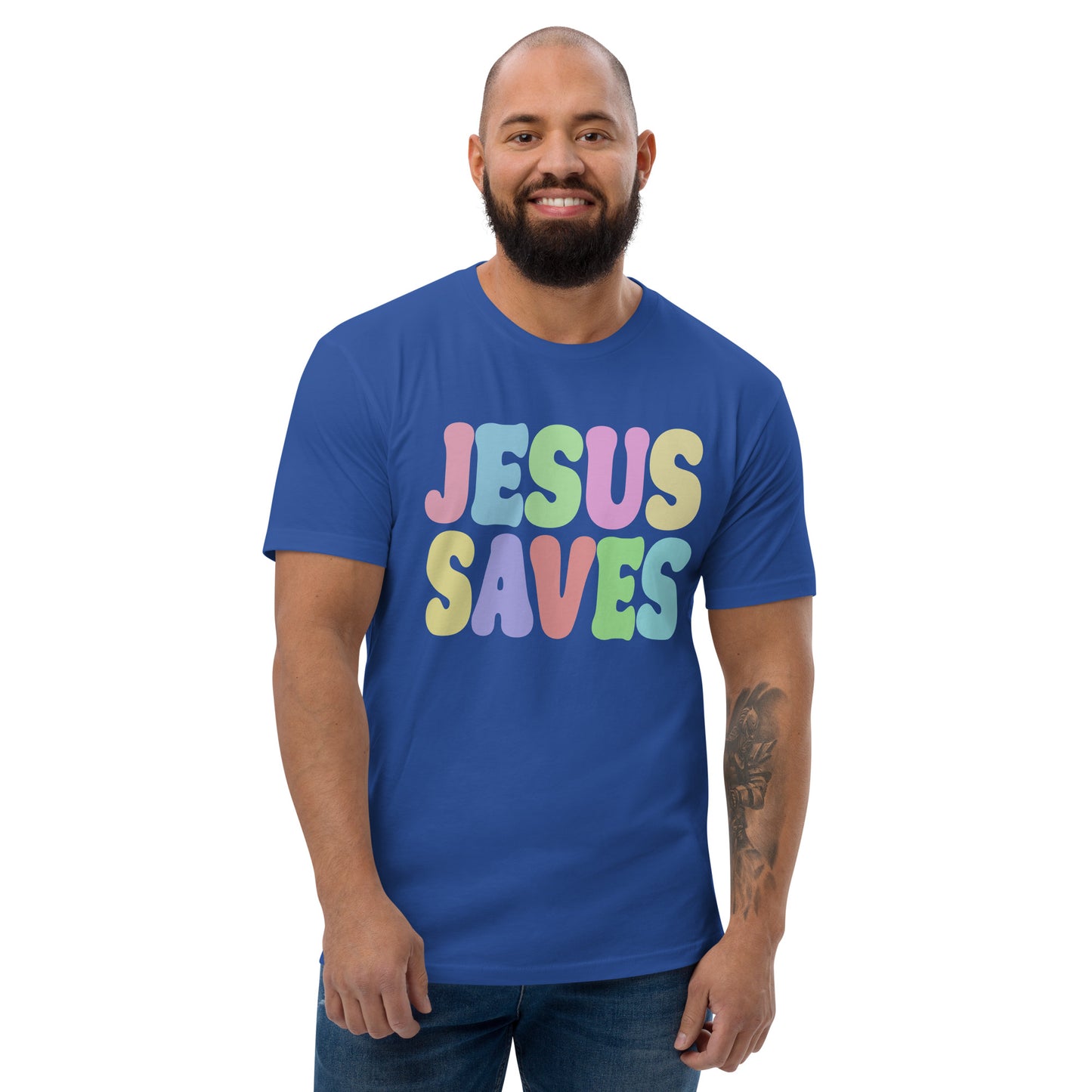 Jesus Saves Men's T-shirt