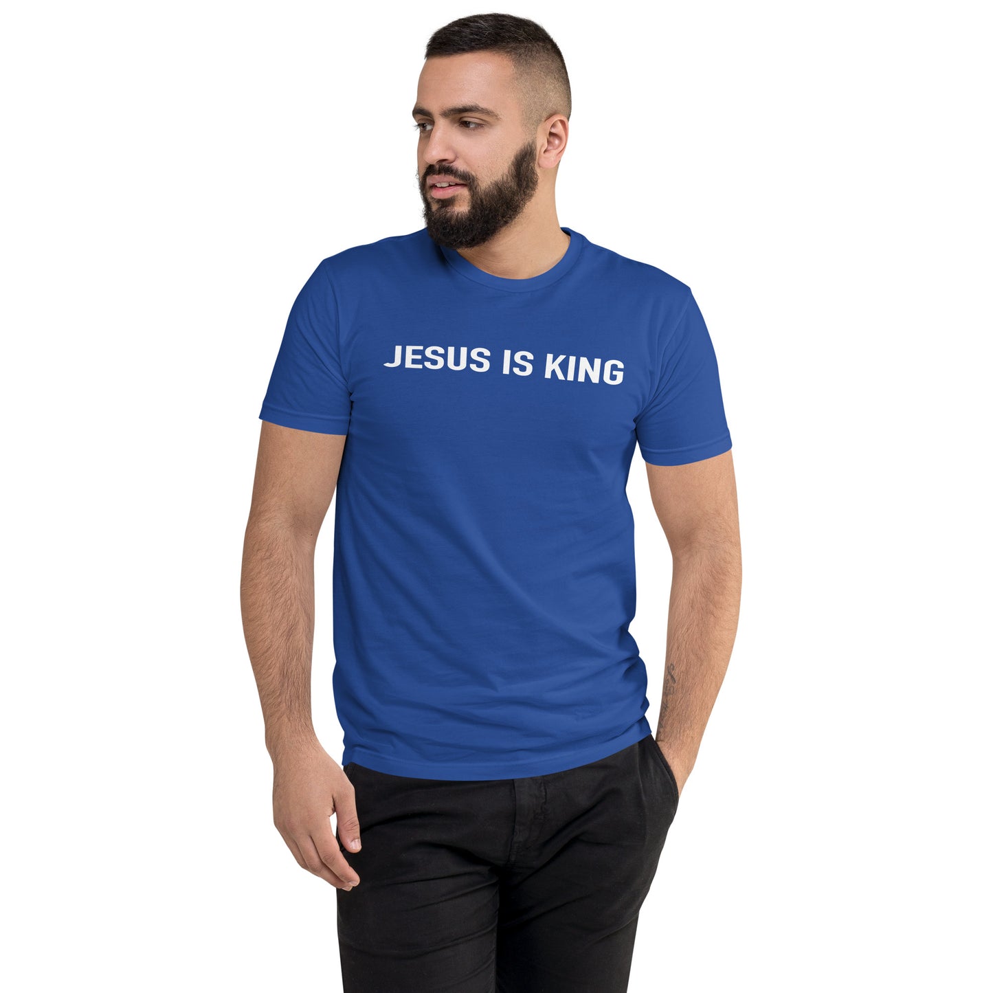 Jesus Is King Men's T-shirt