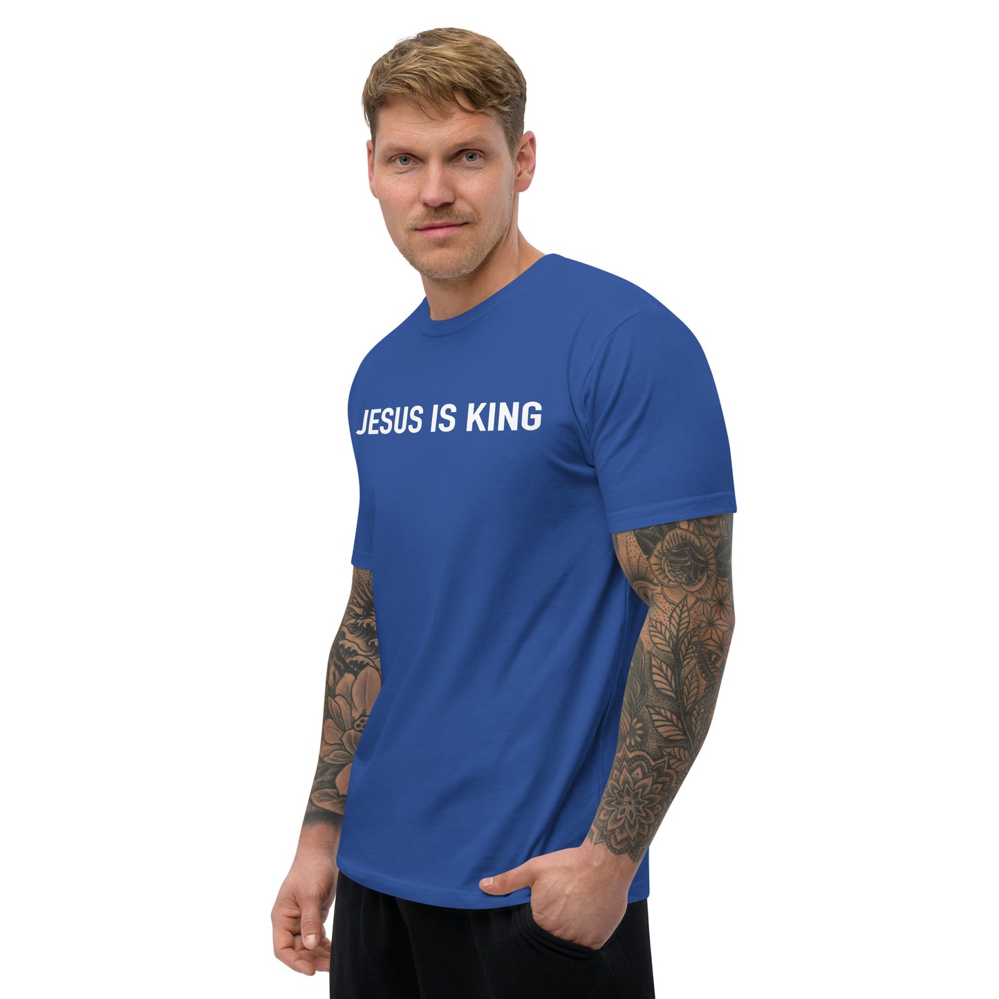 Jesus Is King Men's T-shirt