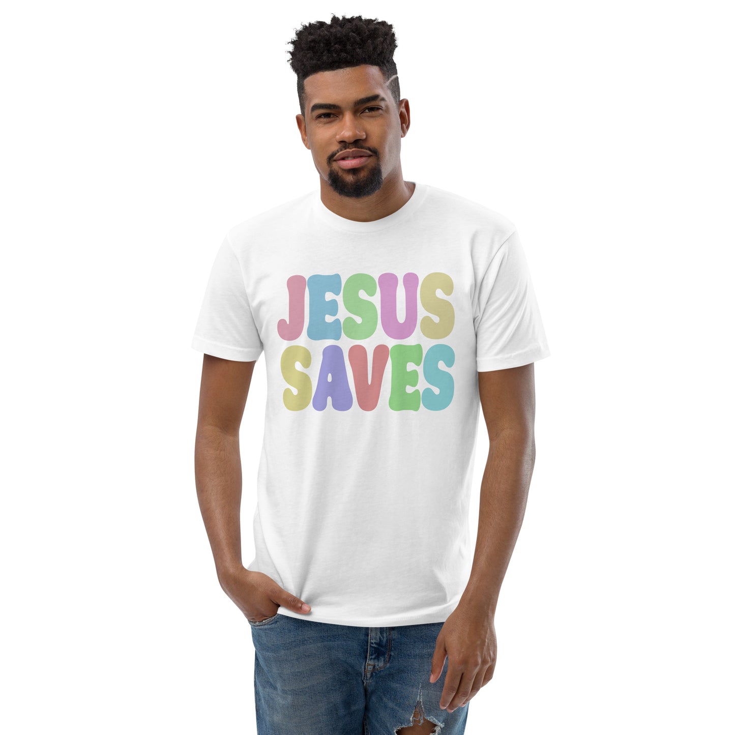 Jesus Saves Men's T-shirt