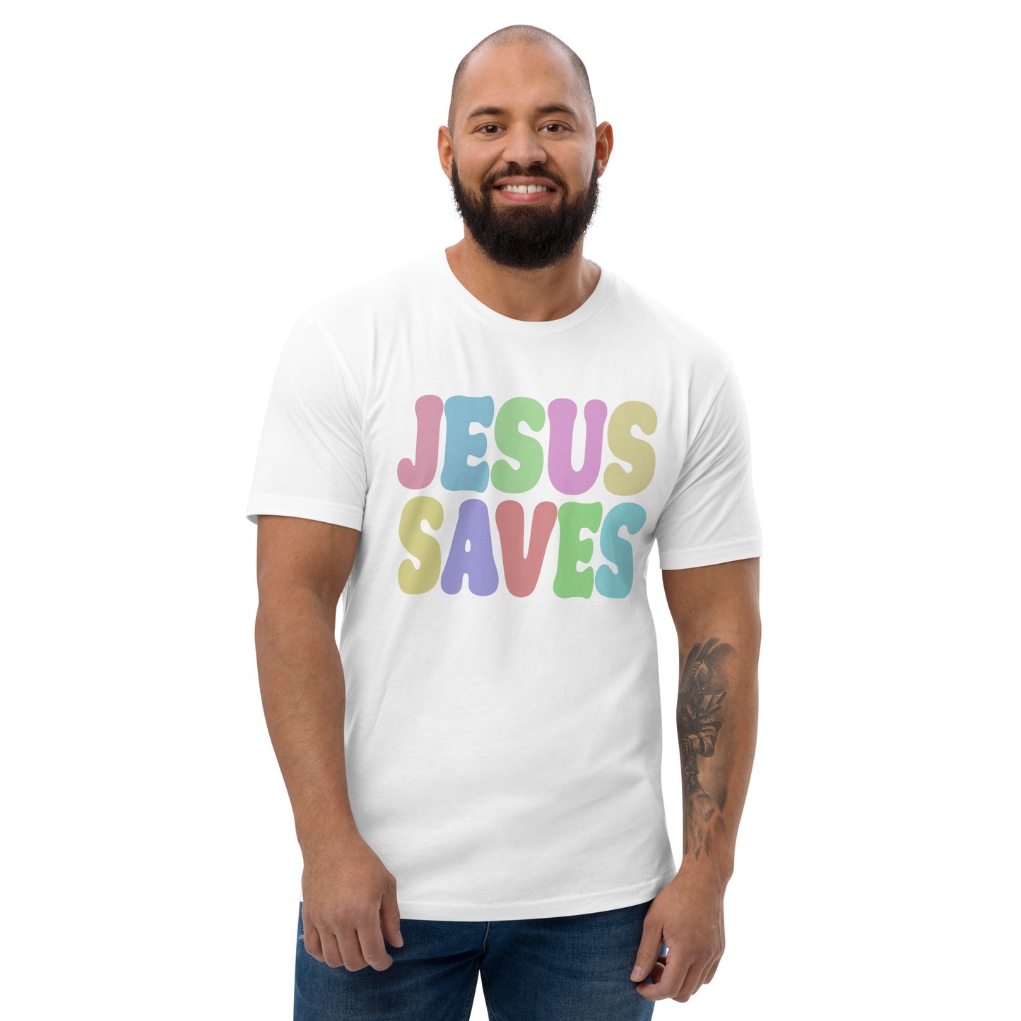 Jesus Saves Men's T-shirt