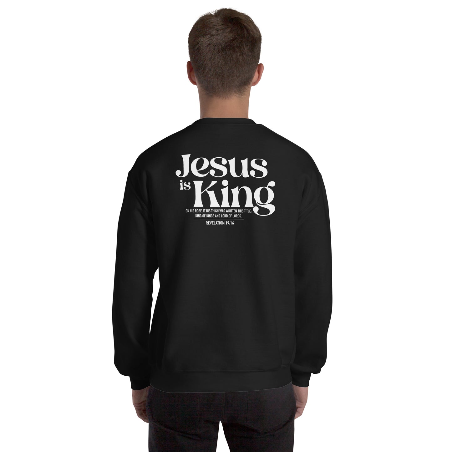 Jesus is King Revelation Unisex Sweatshirt