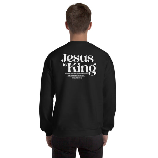 Jesus is King Revelation Unisex Sweatshirt