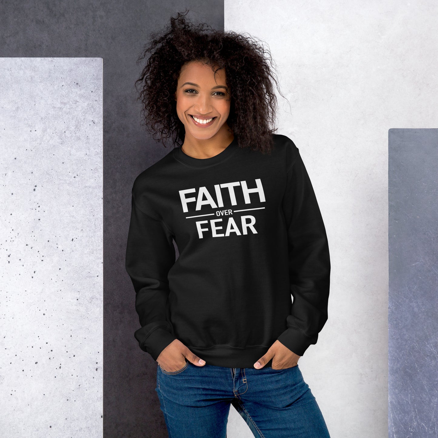 Faith Over Fear Unisex Sweatshirt