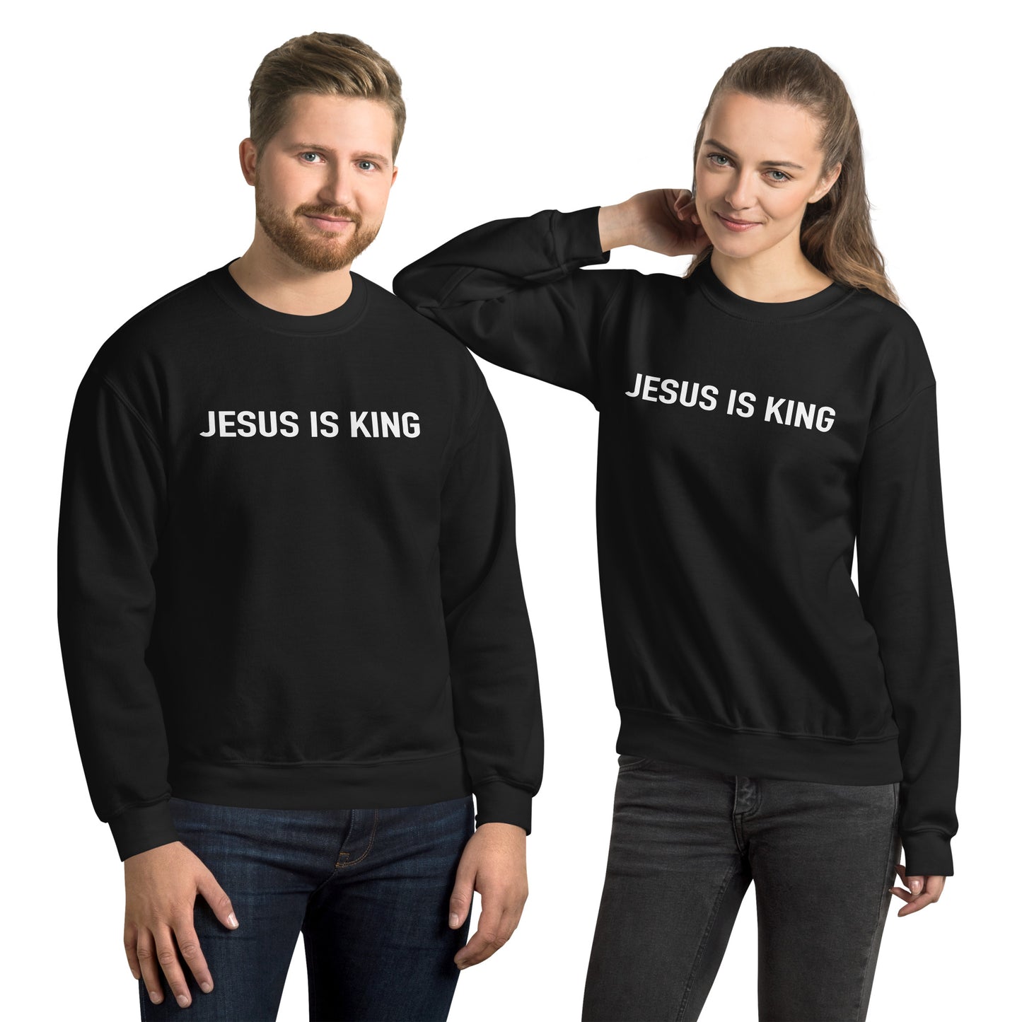 Jesus Is King Unisex Sweatshirt