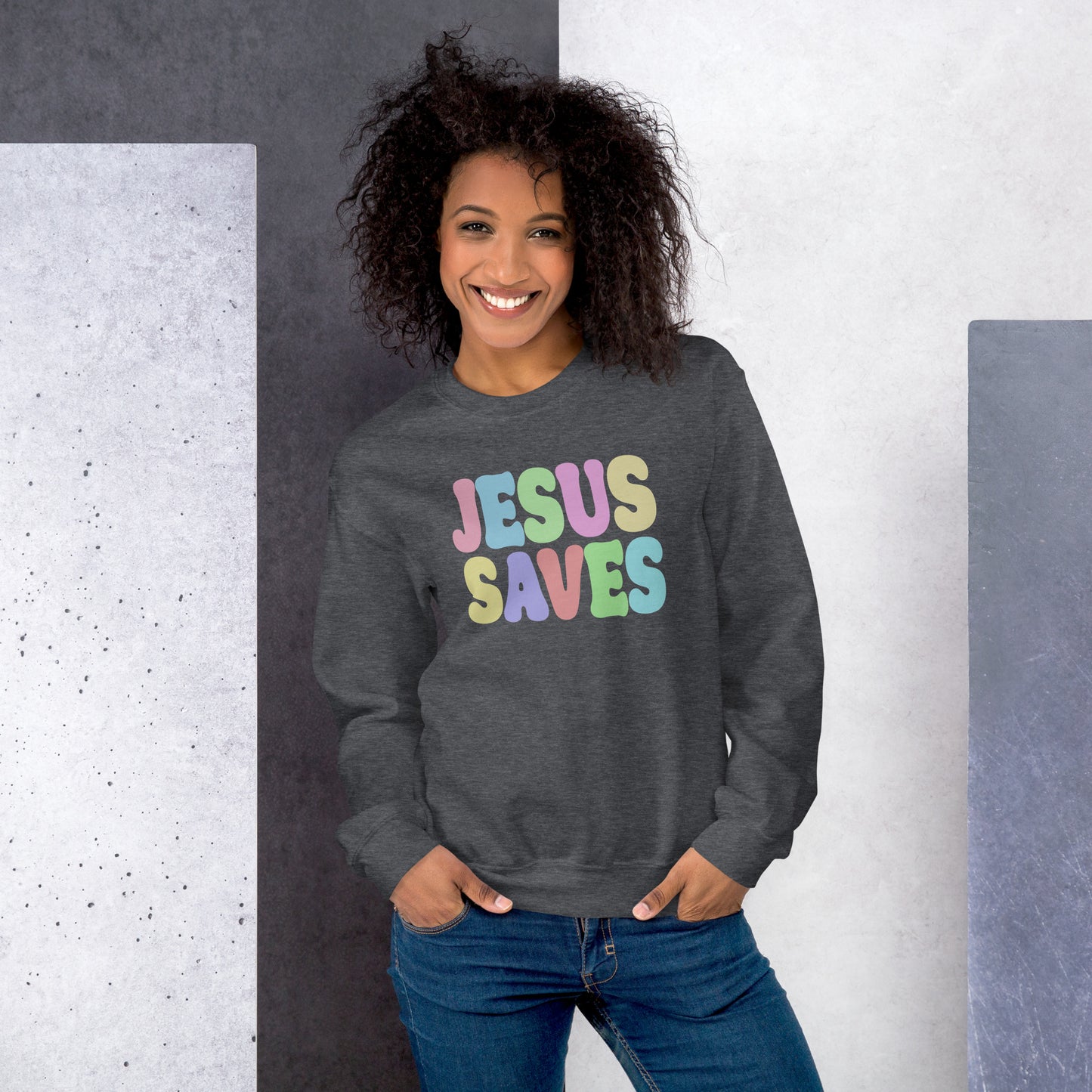 Jesus Saves Unisex Sweatshirt