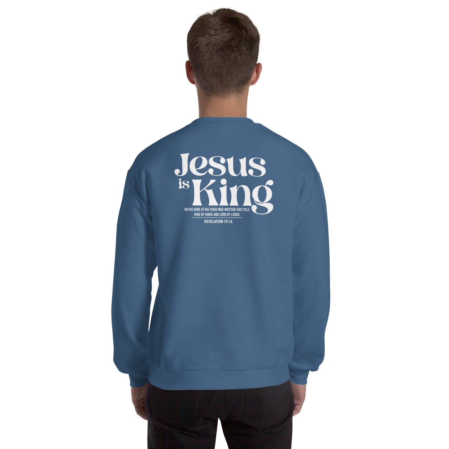 Jesus is King Revelation Unisex Sweatshirt