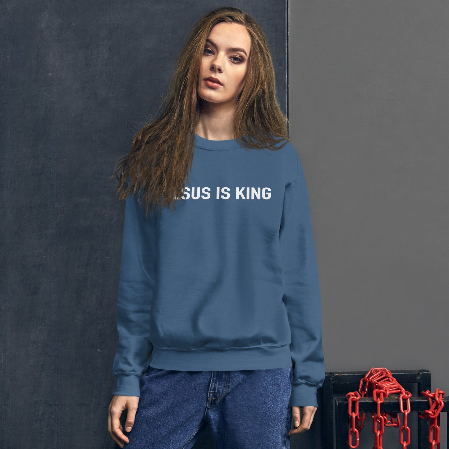 Jesus Is King Unisex Sweatshirt