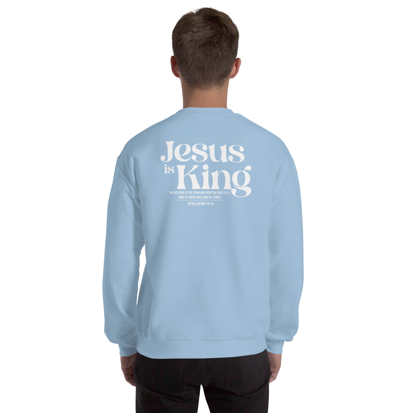 Jesus is King Revelation Unisex Sweatshirt