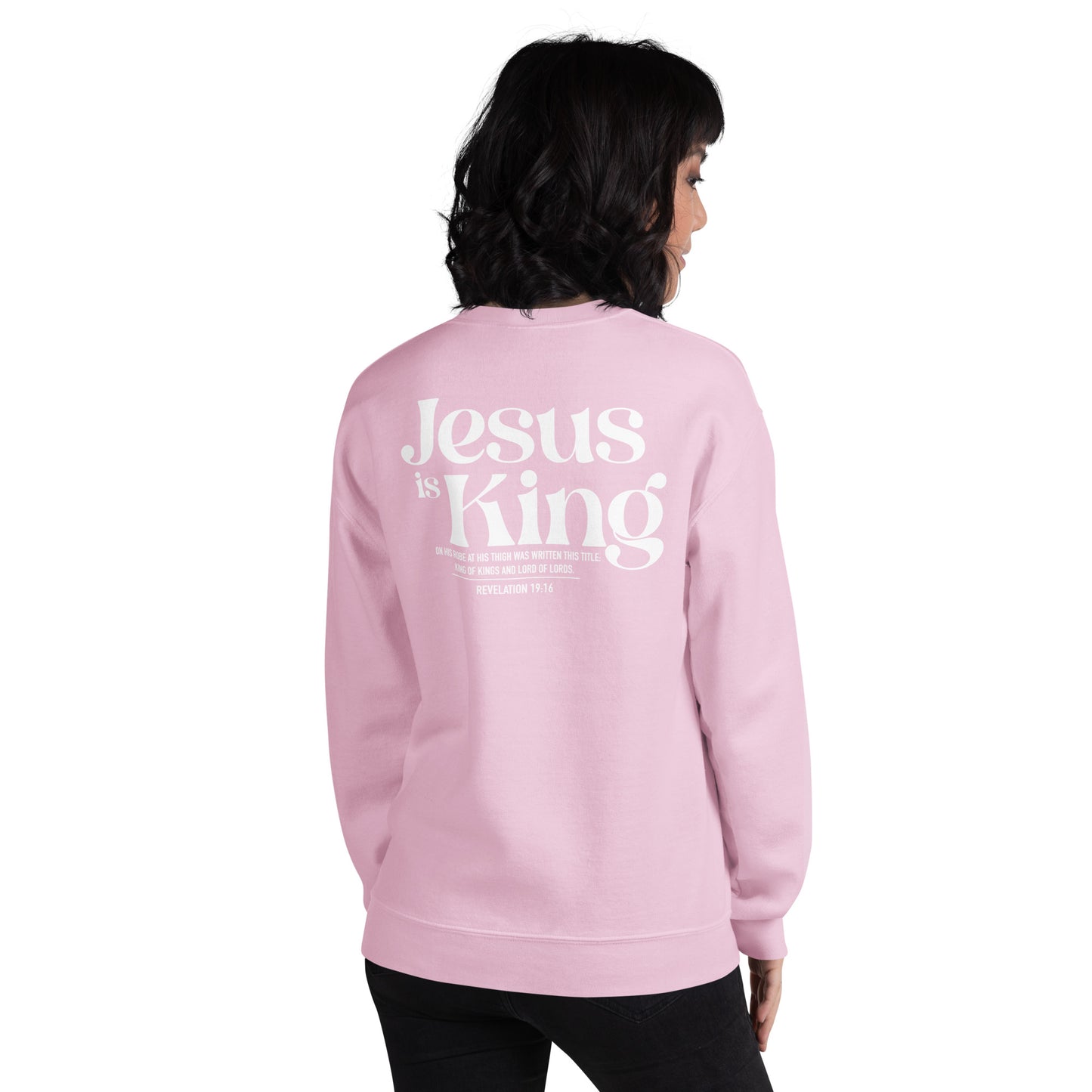 Jesus is King Revelation Unisex Sweatshirt