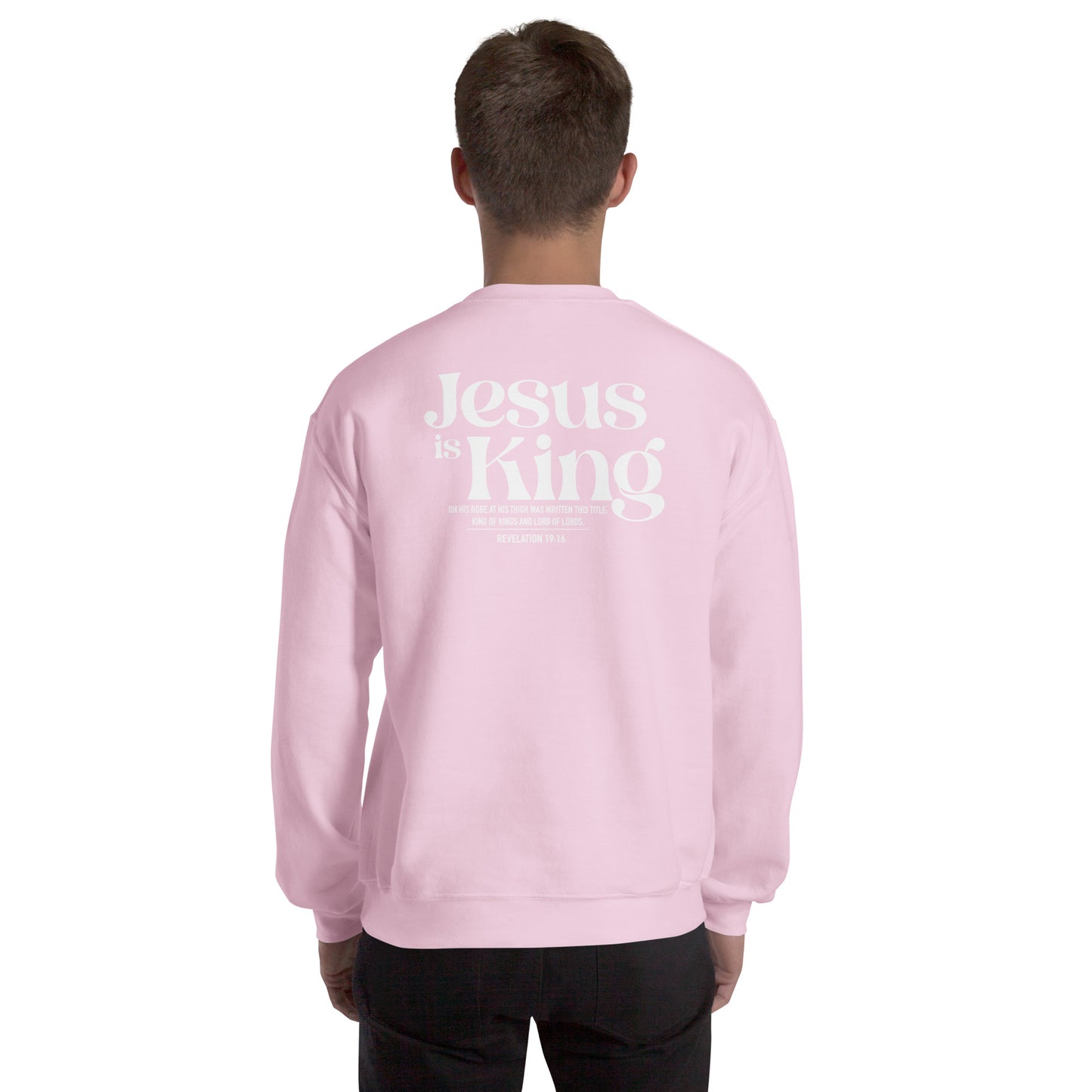 Jesus is King Revelation Unisex Sweatshirt