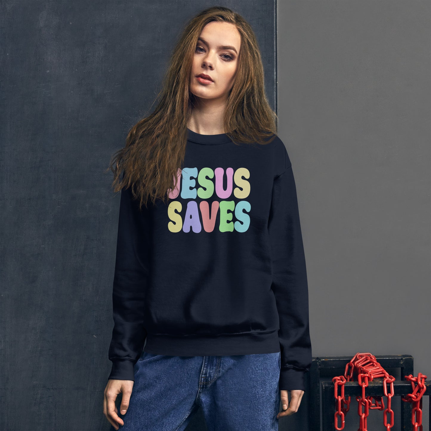 Jesus Saves Unisex Sweatshirt