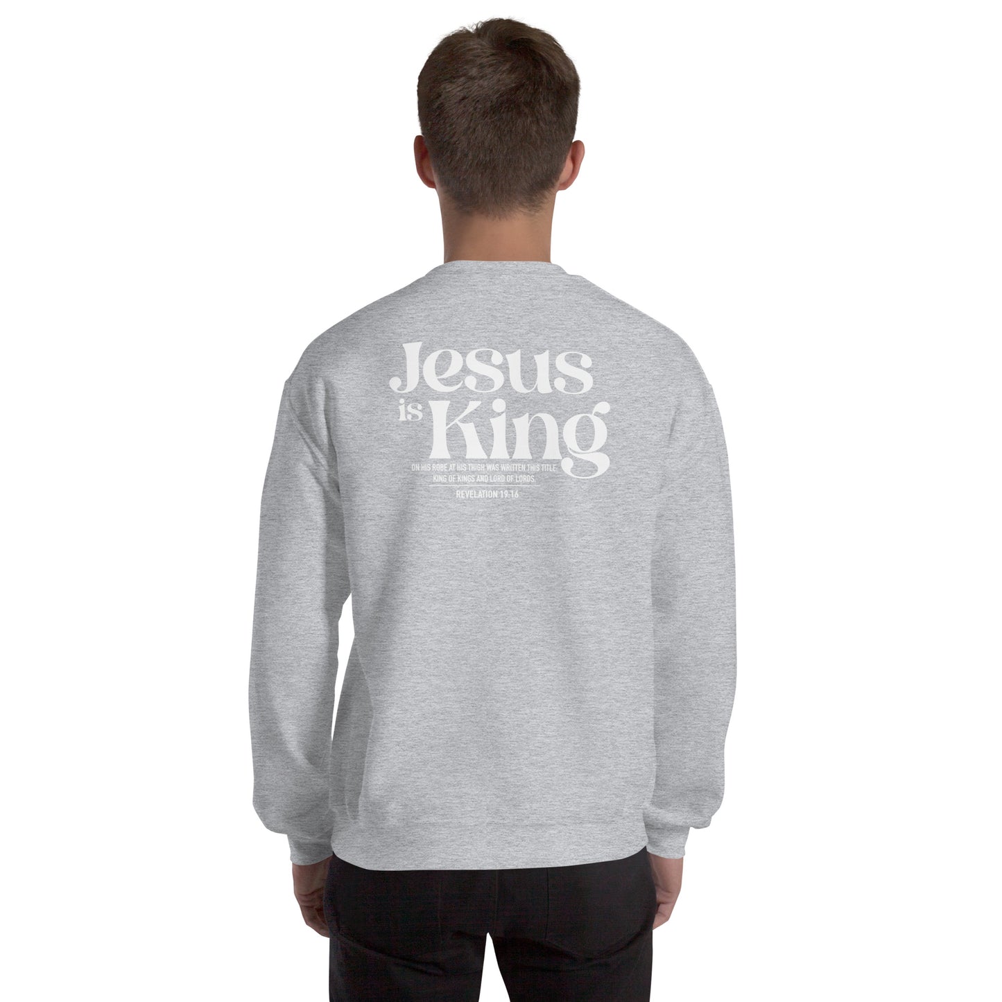 Jesus is King Revelation Unisex Sweatshirt