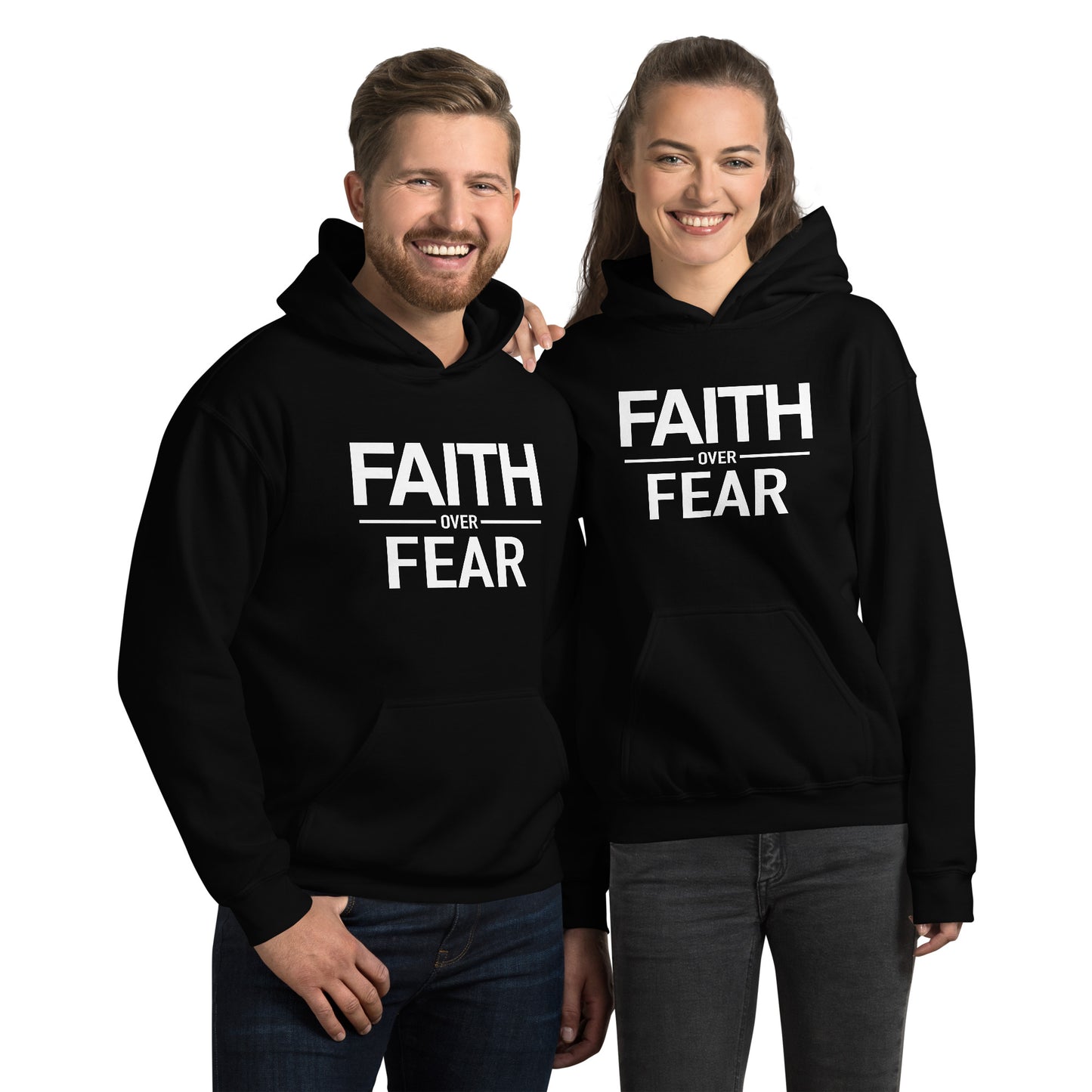 Faith over Fear Unisex Hoodie