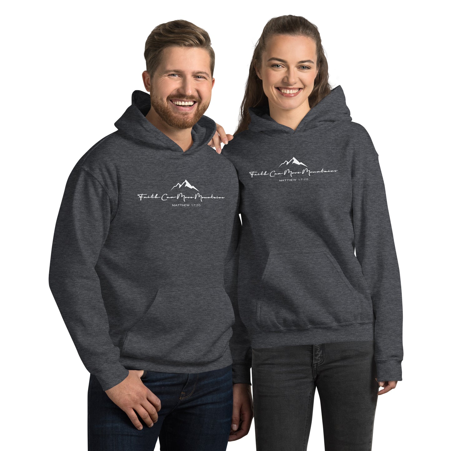 Faith Can Move Mountains Unisex Hoodie