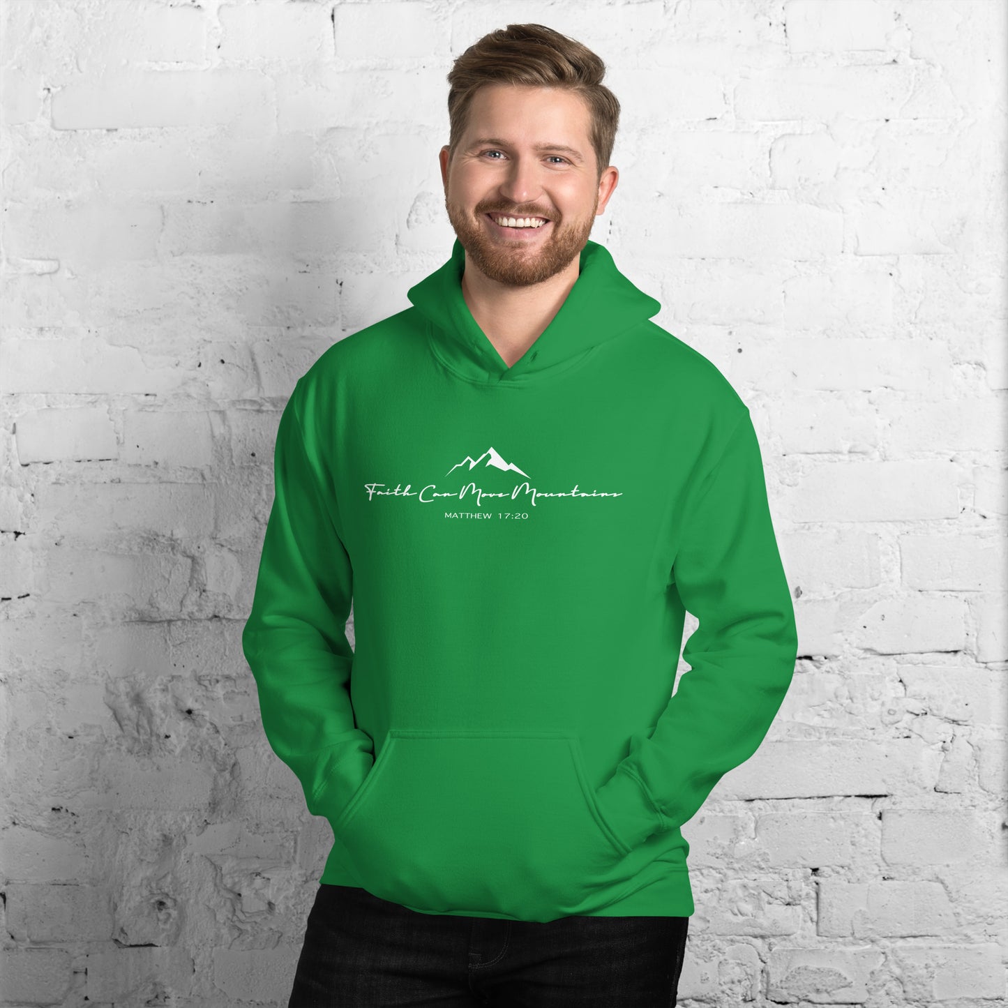 Faith Can Move Mountains Unisex Hoodie