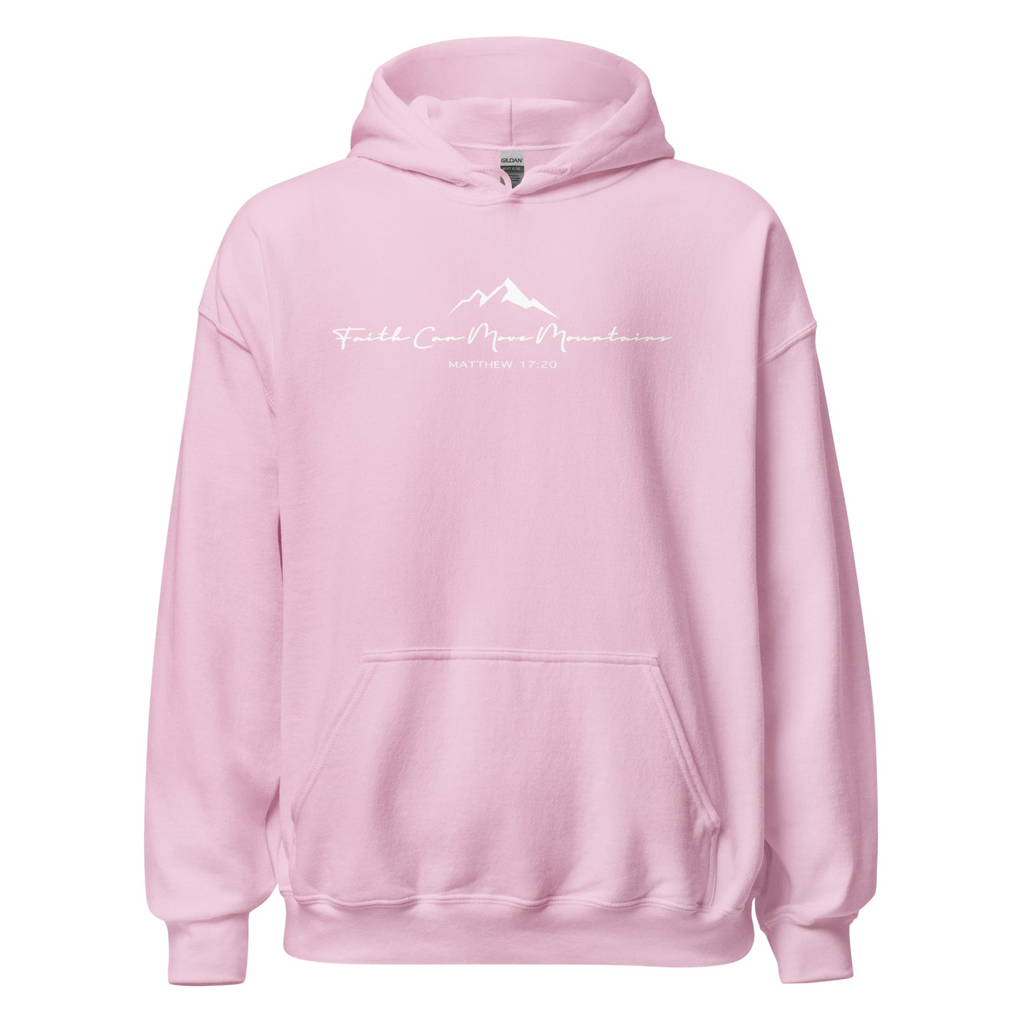 Faith Can Move Mountains Unisex Hoodie