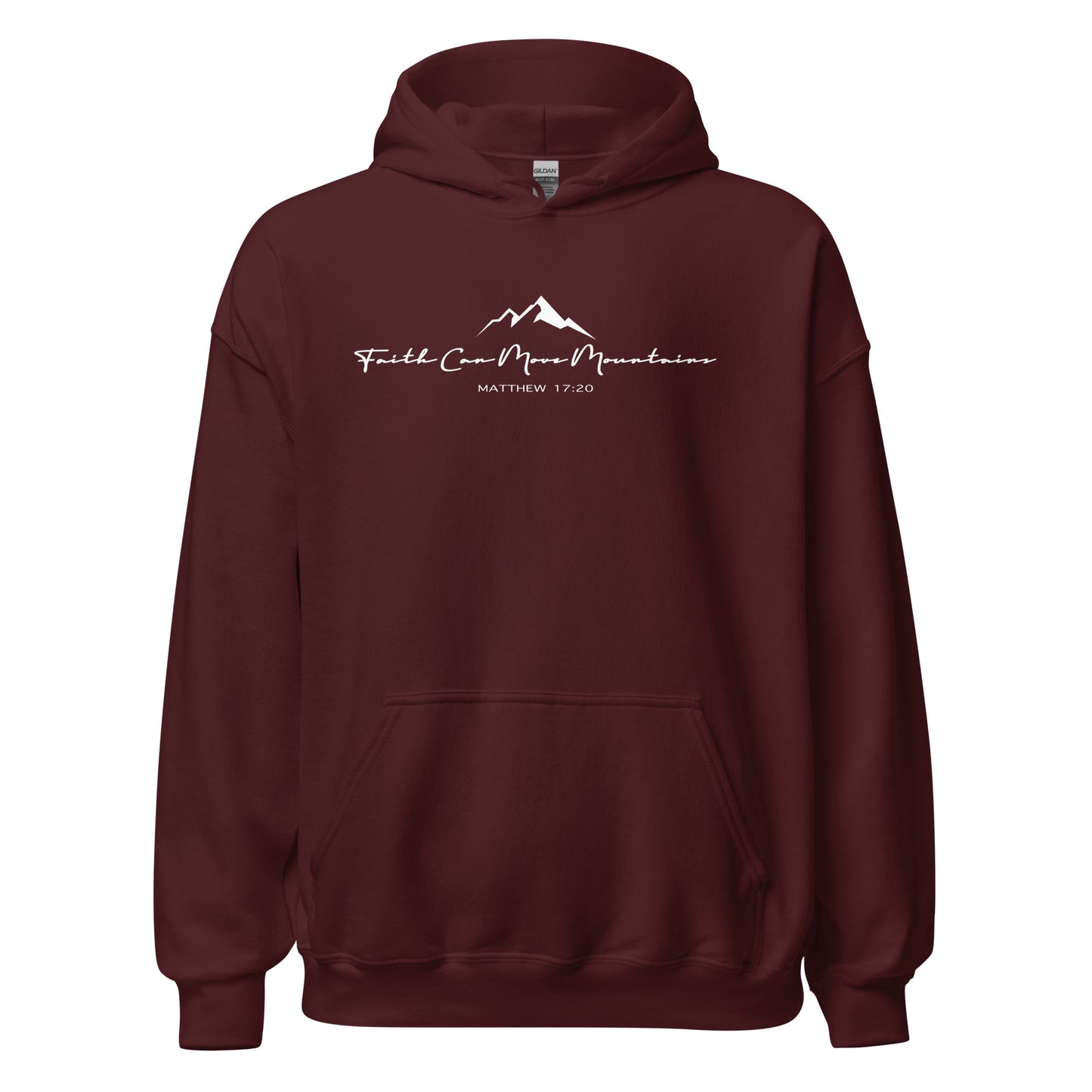 Faith Can Move Mountains Unisex Hoodie