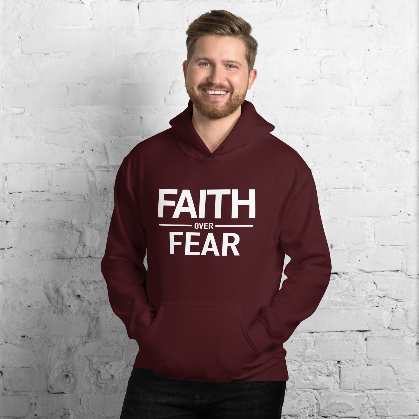 Faith over Fear Unisex Hoodie