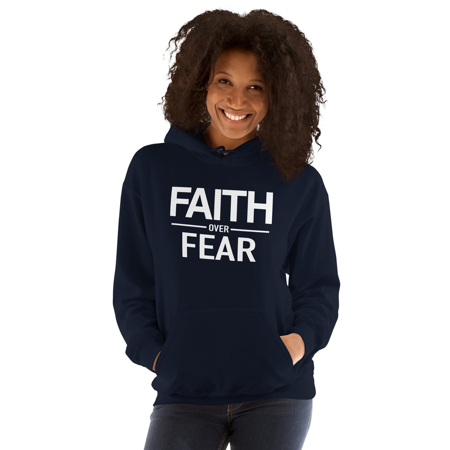 Faith over Fear Unisex Hoodie