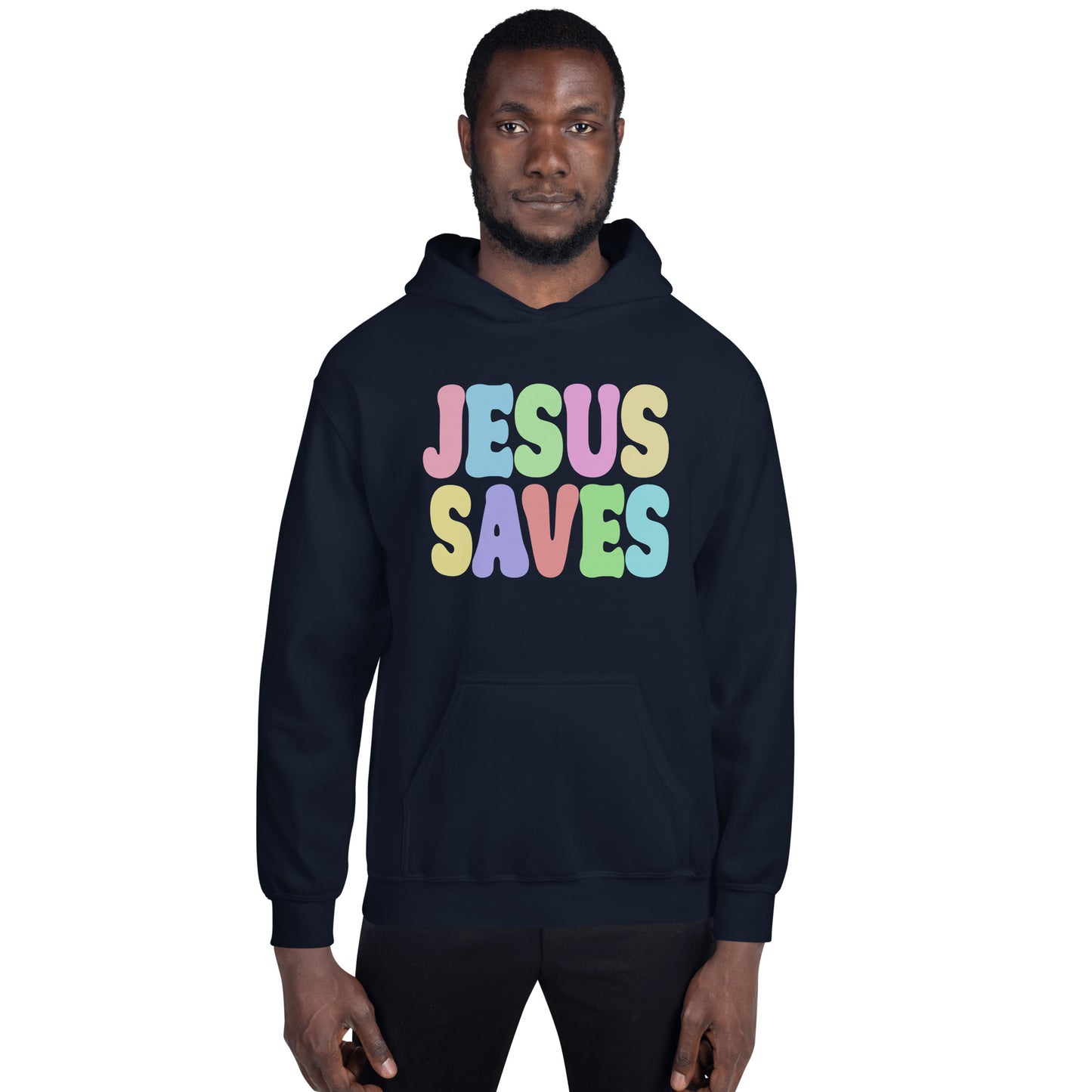 Jesus Saves Men's Hoodie