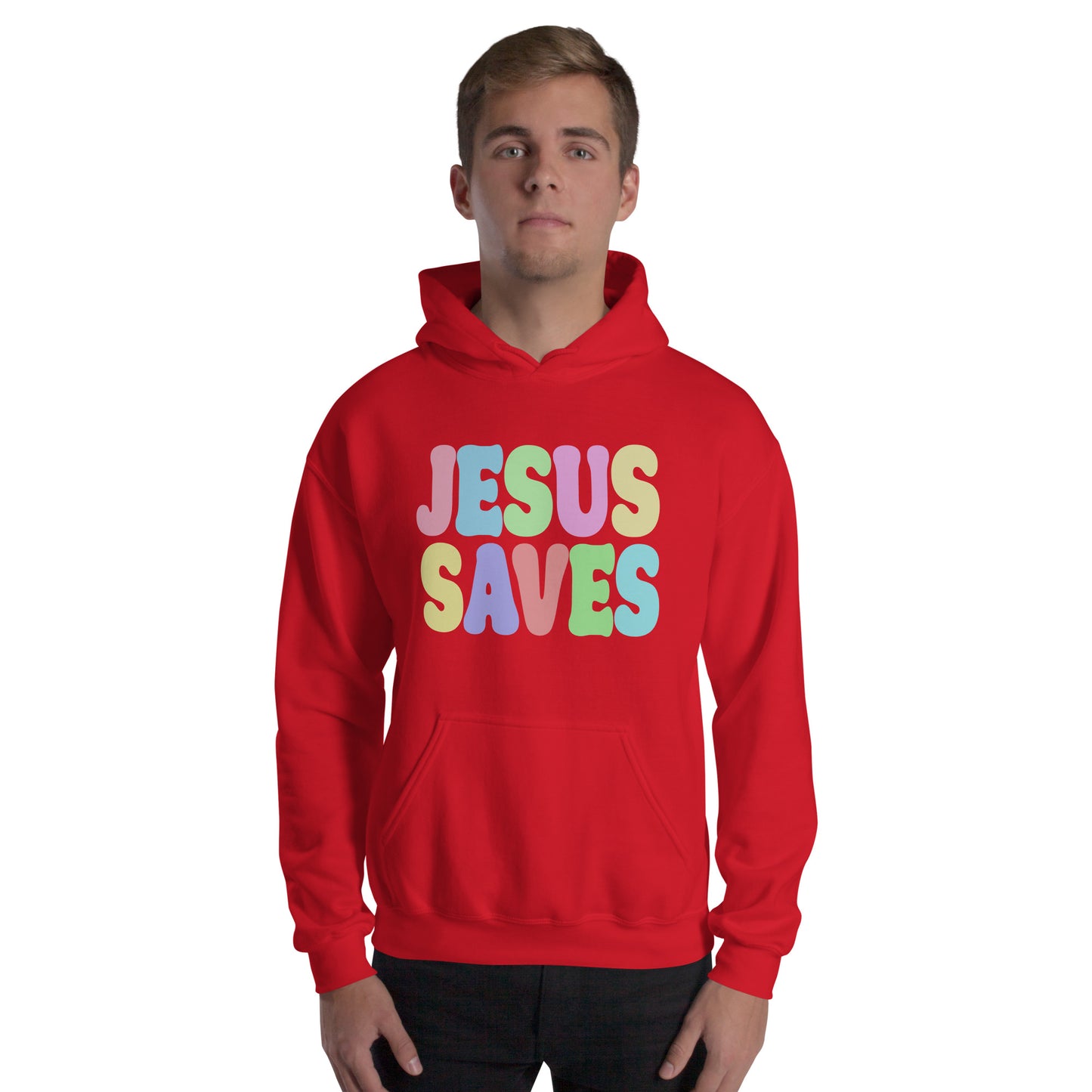 Jesus Saves Men's Hoodie